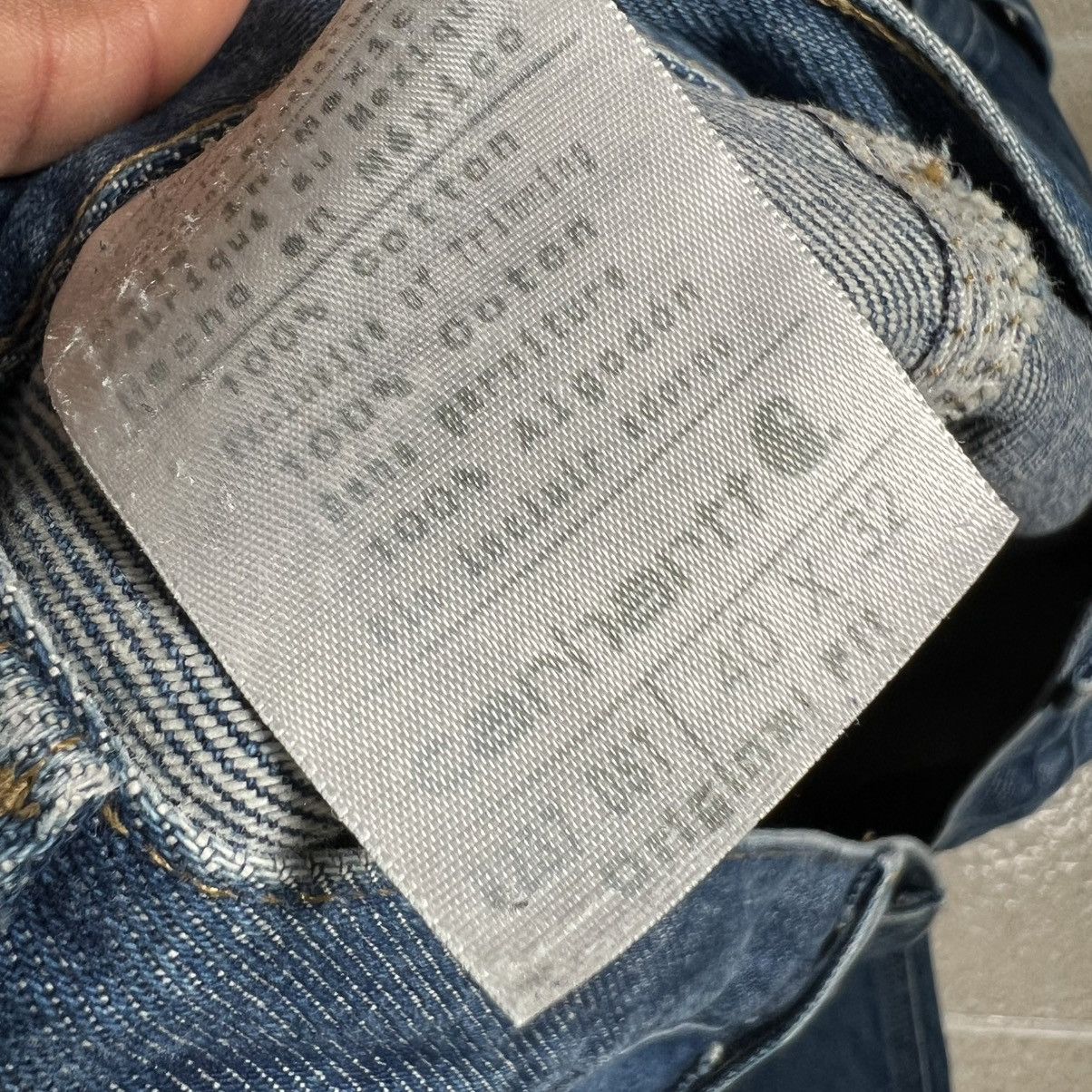 Carhartt CARHARTT Jeans Mens 40x32 Blue Original Fit Work Carpenter Size US 40 / EU 56 - 5 Thumbnail