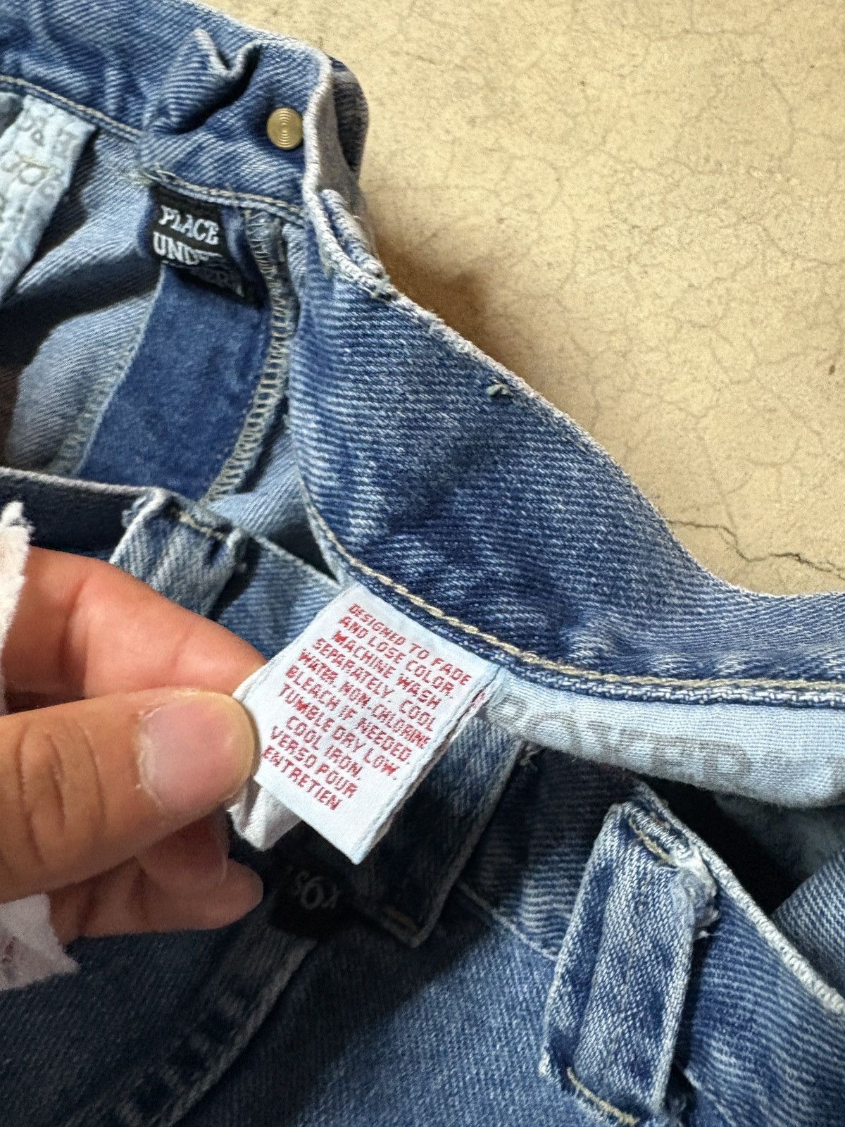 Joe Boxer Vintage 90s Joe Boxer Jorts Jean Shorts Blue Size 38 Size US 38 / EU 54 - 6 Thumbnail