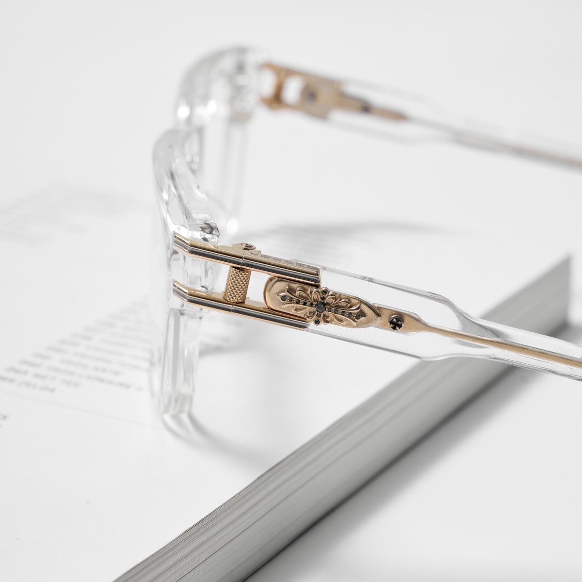 Chrome Hearts CHROME HEARTS BULGE CRYSTAL GLASSES Size ONE SIZE - 3 Thumbnail