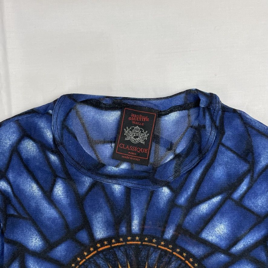 Jean Paul Gaultier AW98 Jean Paul Gaultier Saint Church Glass Mesh Top Vintage Size US M / EU 48-50 / 2 - 5 Thumbnail