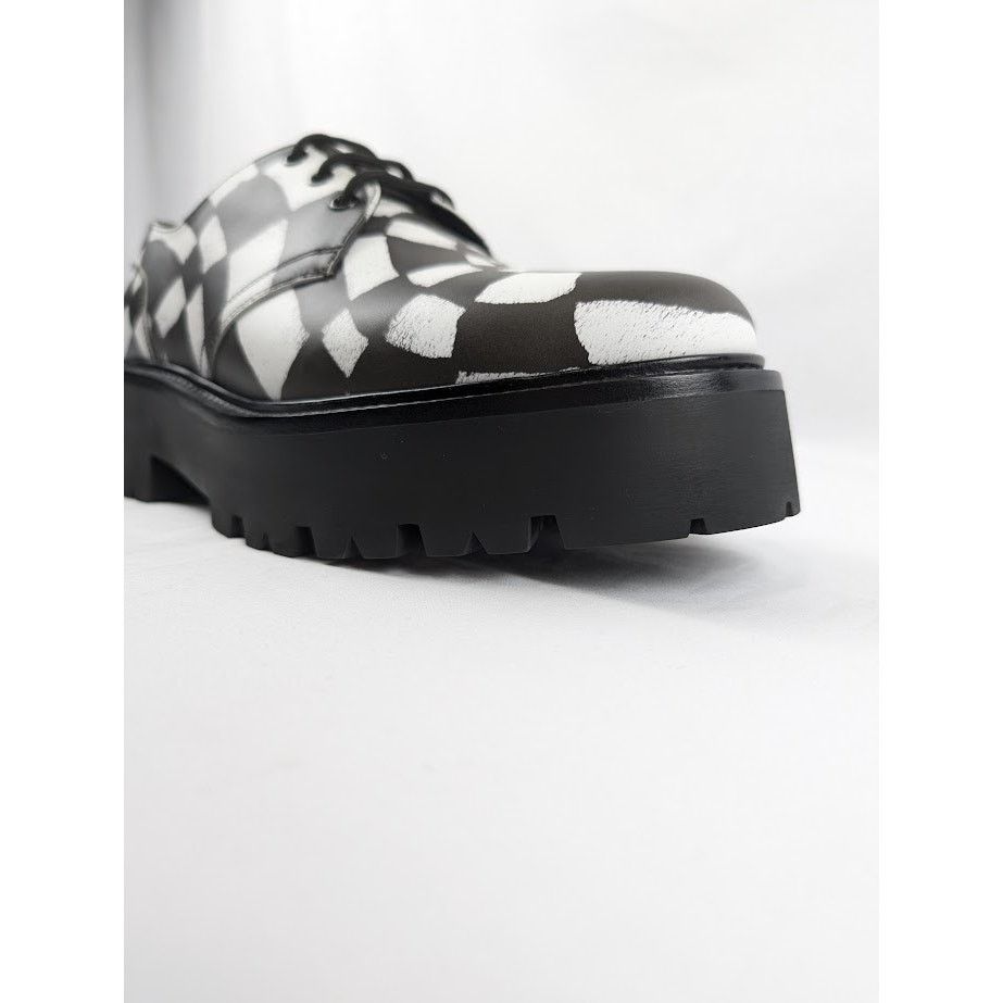 Celine o1rshd Leather Spiders Loafers in Black / White Size US 11 / EU 44 - 5 Thumbnail