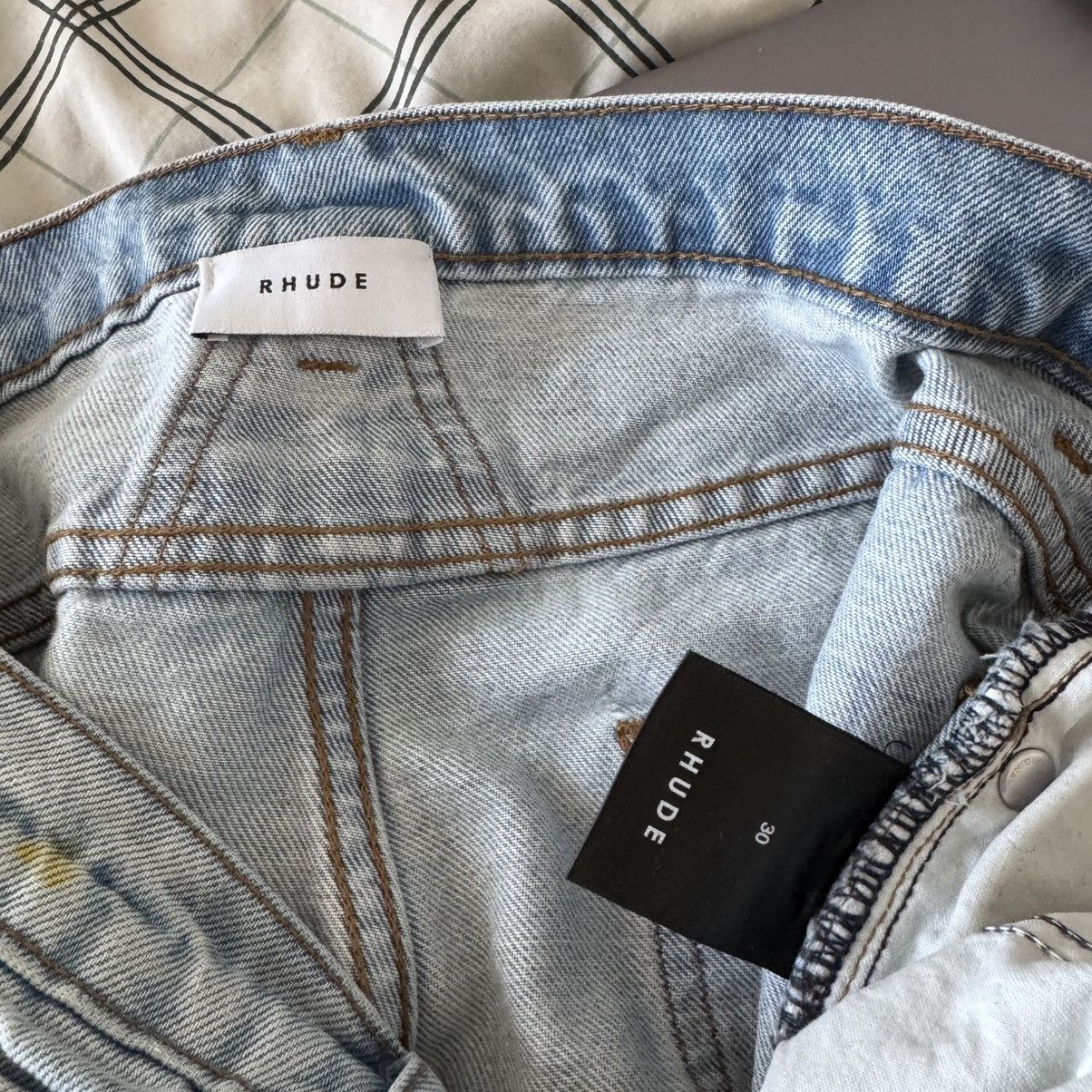 Rhude Rhude Paint Splatter Jeans Size US 30 / EU 46 - 10 Thumbnail