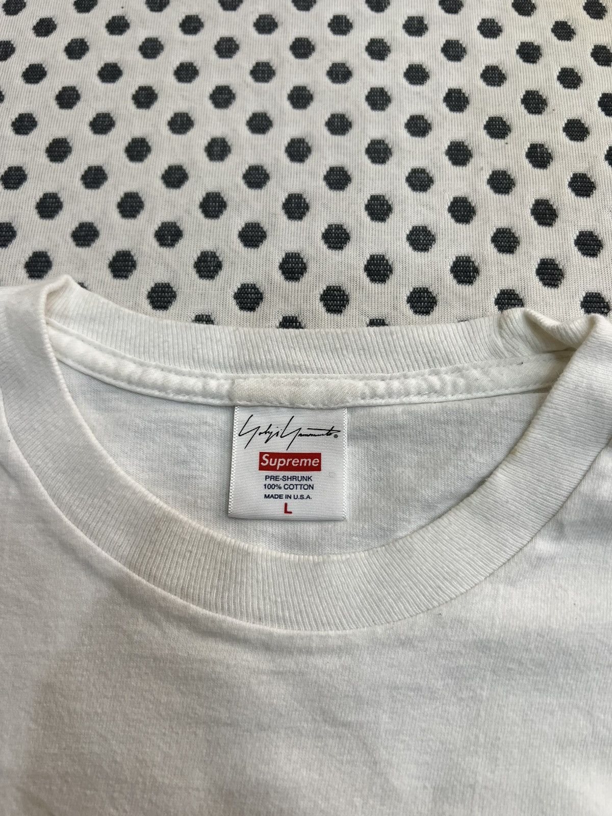 Supreme × Yohji Yamamoto Supreme x Yohji Yamamoto Game Over T-shirt. Size US L / EU 52-54 / 3 - 4 Thumbnail