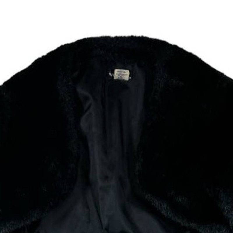 NBDN Nobrandedon Wet Seal Black Cape Jacket | Size S Size S / US 4 / IT 40 - 3 Thumbnail