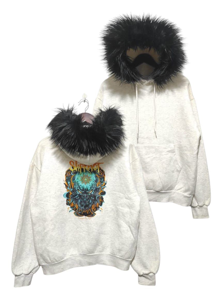 If Six Was Nine Trendy Apparel Slipknot Fur Hoodie i6w9 Lgb Style Size US M / EU 48-50 / 2 - 1 Thumbnail