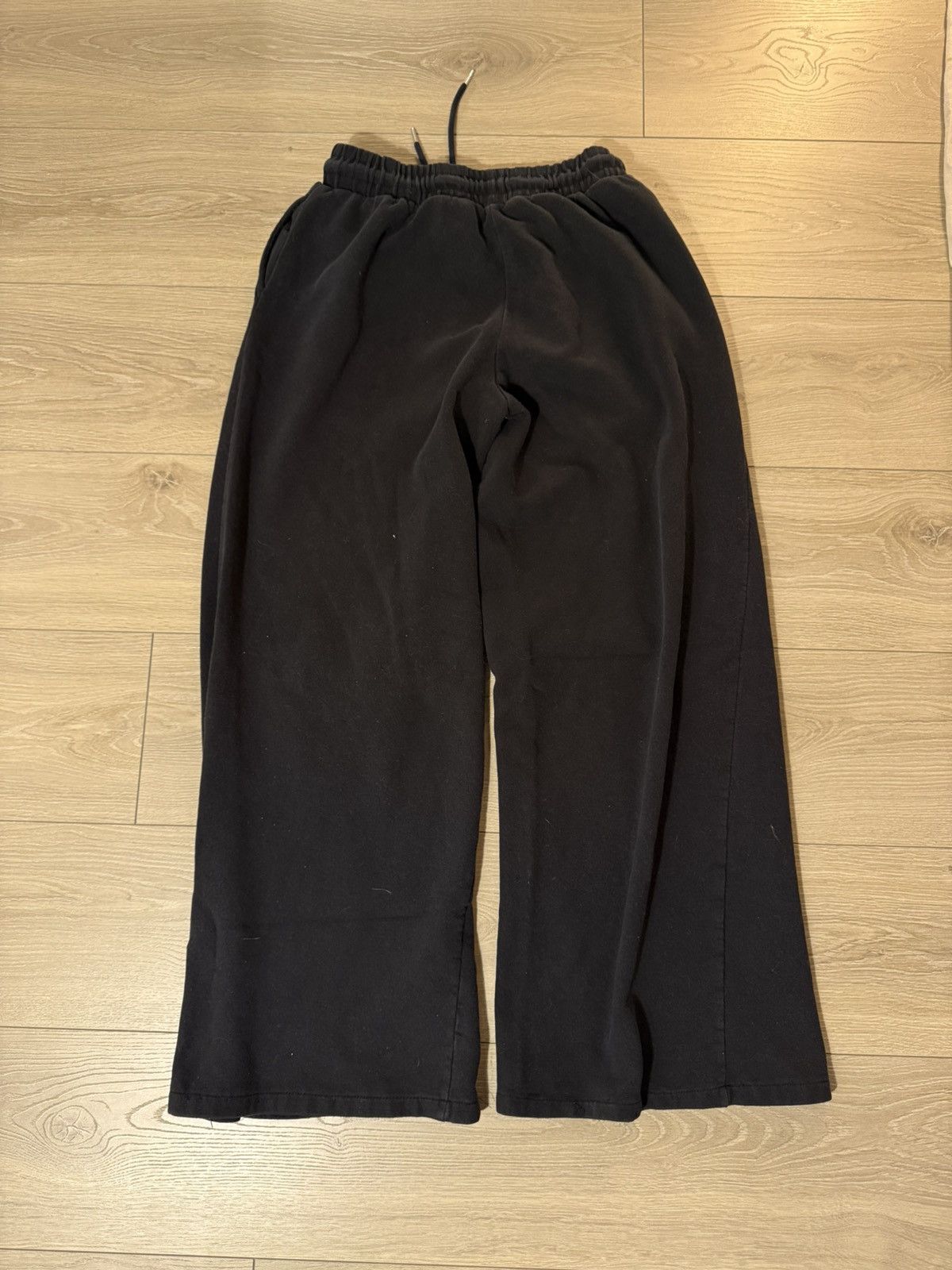 Vintage Vintage Baggy Black Sweatpants Size US 30 / EU 46 - 2 Thumbnail