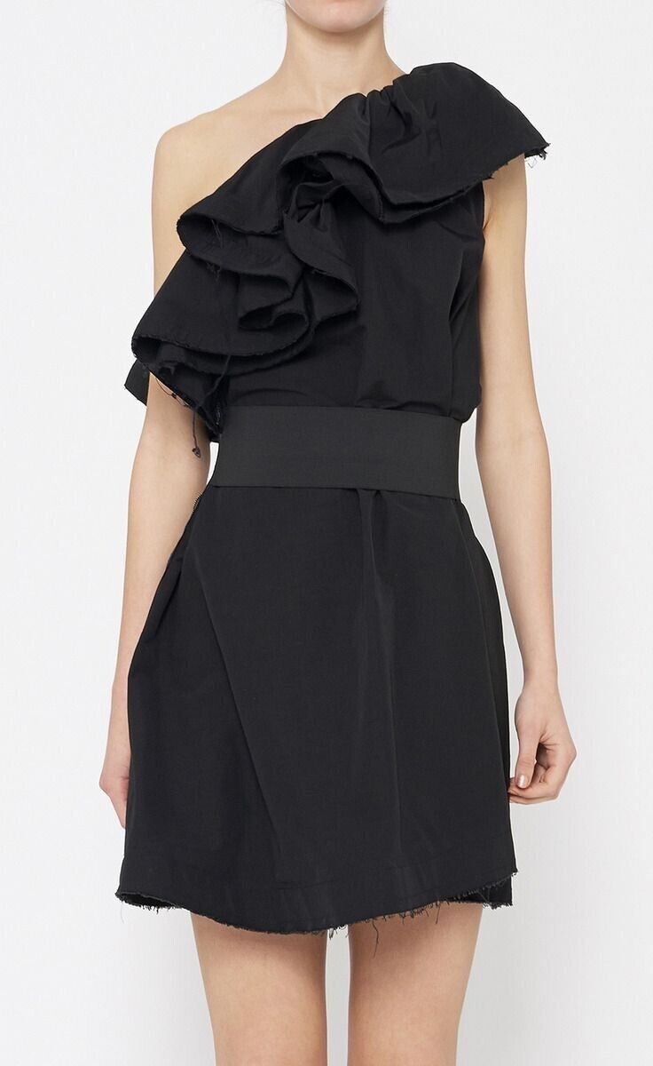 Lanvin KNEE SCARF DRESS TWISTED BACK | Grailed