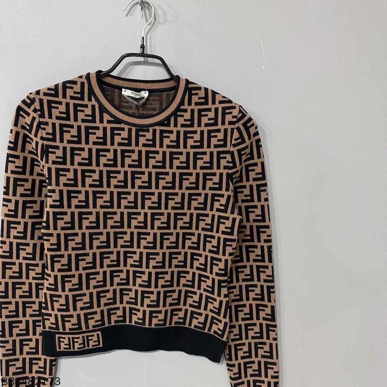 Fendi Fendi Knit Long Sleeve Top Size US M / EU 48-50 / 2 - 2 Thumbnail