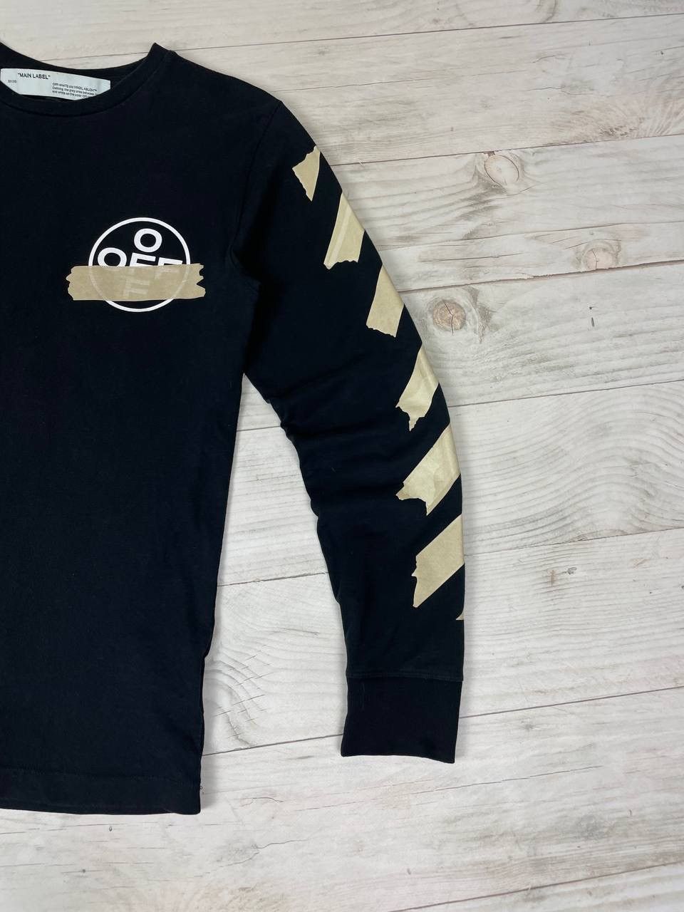 Off-White Off-White Big Logo Print Long Sleeve T-Shirt Y2K Size US S / EU 44-46 / 1 - 6 Thumbnail
