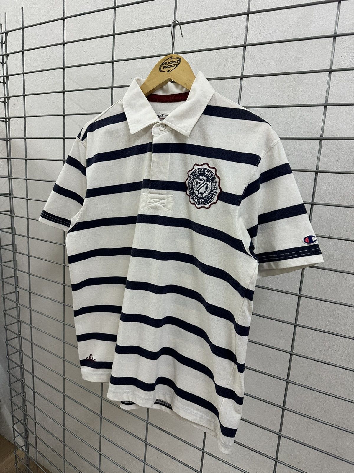 Beauty Beast × Champion Rare And Beautiful Champion Rugby Polo Shirt Size US M / EU 48-50 / 2 - 3 Thumbnail