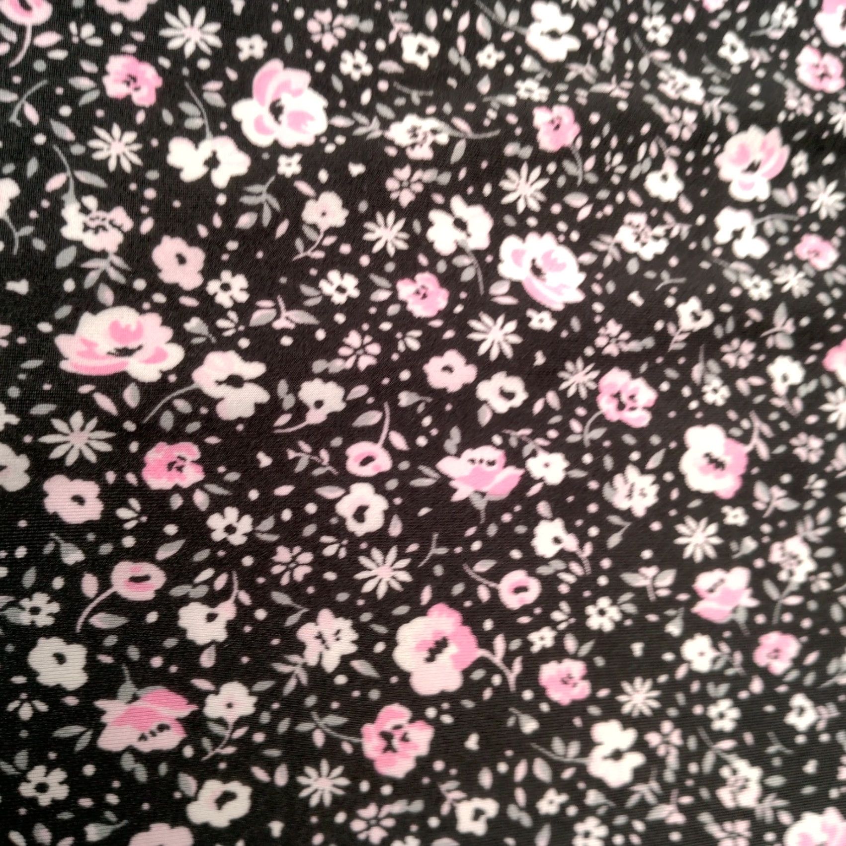 Laura Ashley Laura Ashley Tank Top Camisole Women L Black Pink Floral Lace Sleepwear Couquette Size L / US 10 / IT 46 - 4 Thumbnail