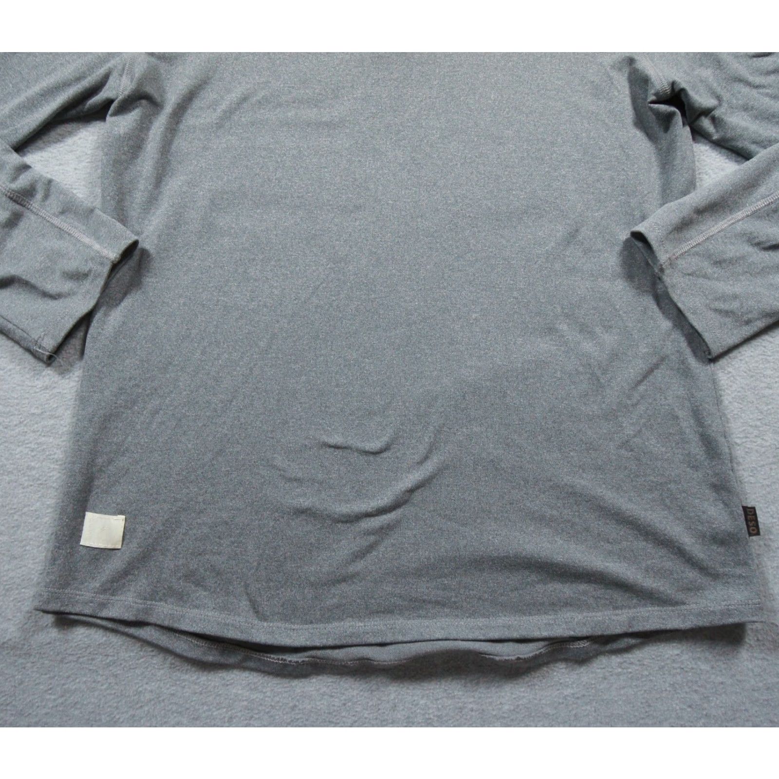 Vintage Deso Shirt Mens Medium Gray Henley Long Sleeve Stretch Outdoors Casual Adult Size US M / EU 48-50 / 2 - 3 Thumbnail