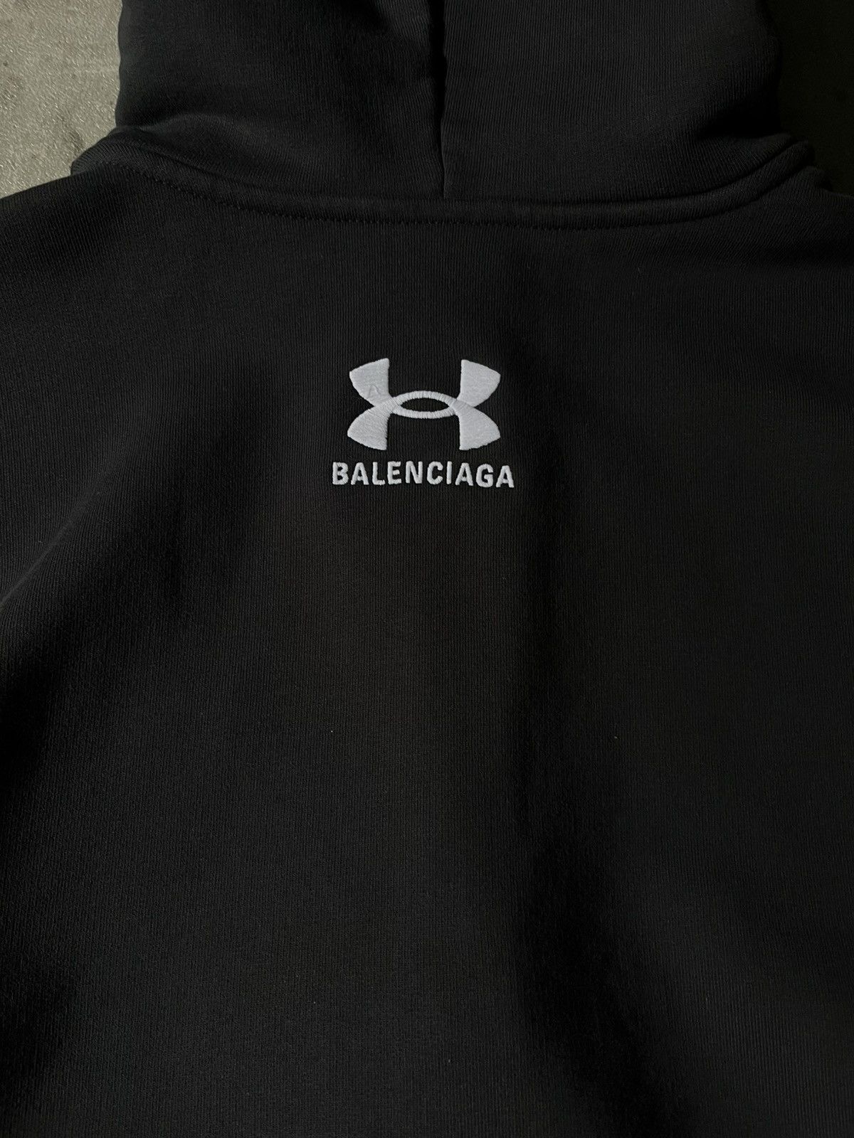 Balenciaga × Under Armour Balenciaga x Under Armour zip up black hoodie Size US S / EU 44-46 / 1 - 5 Thumbnail