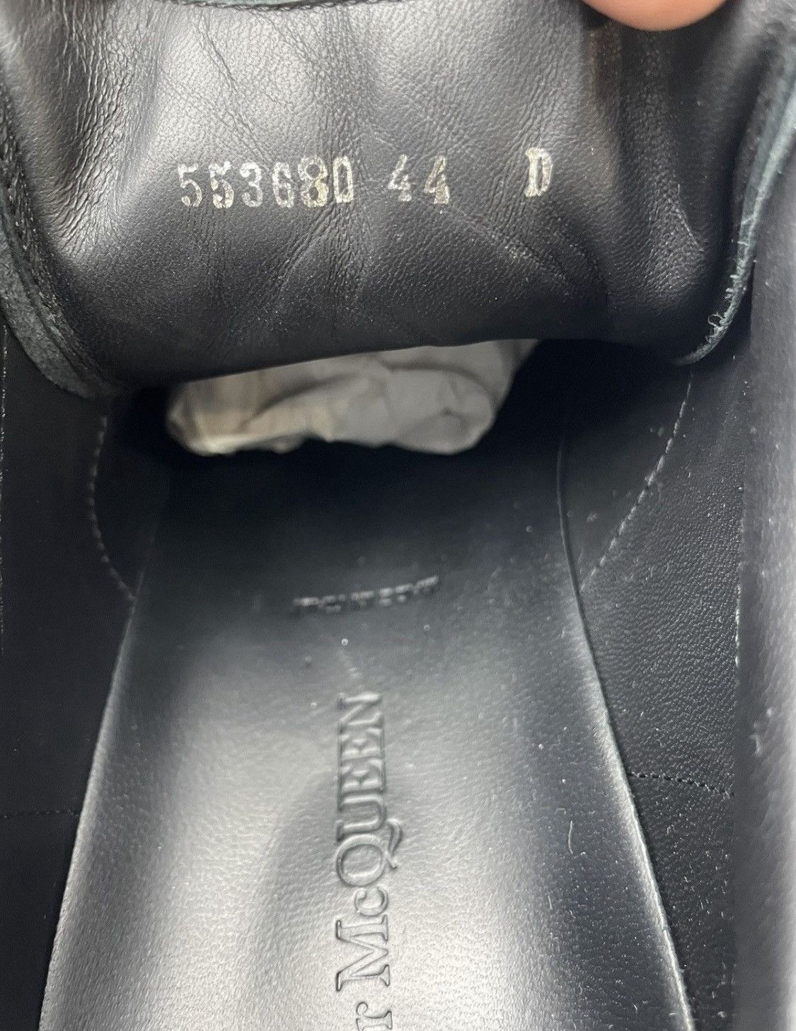 Alexander McQueen Black/white Alexander Mcqueens Size US 11 / EU 44 - 6 Thumbnail
