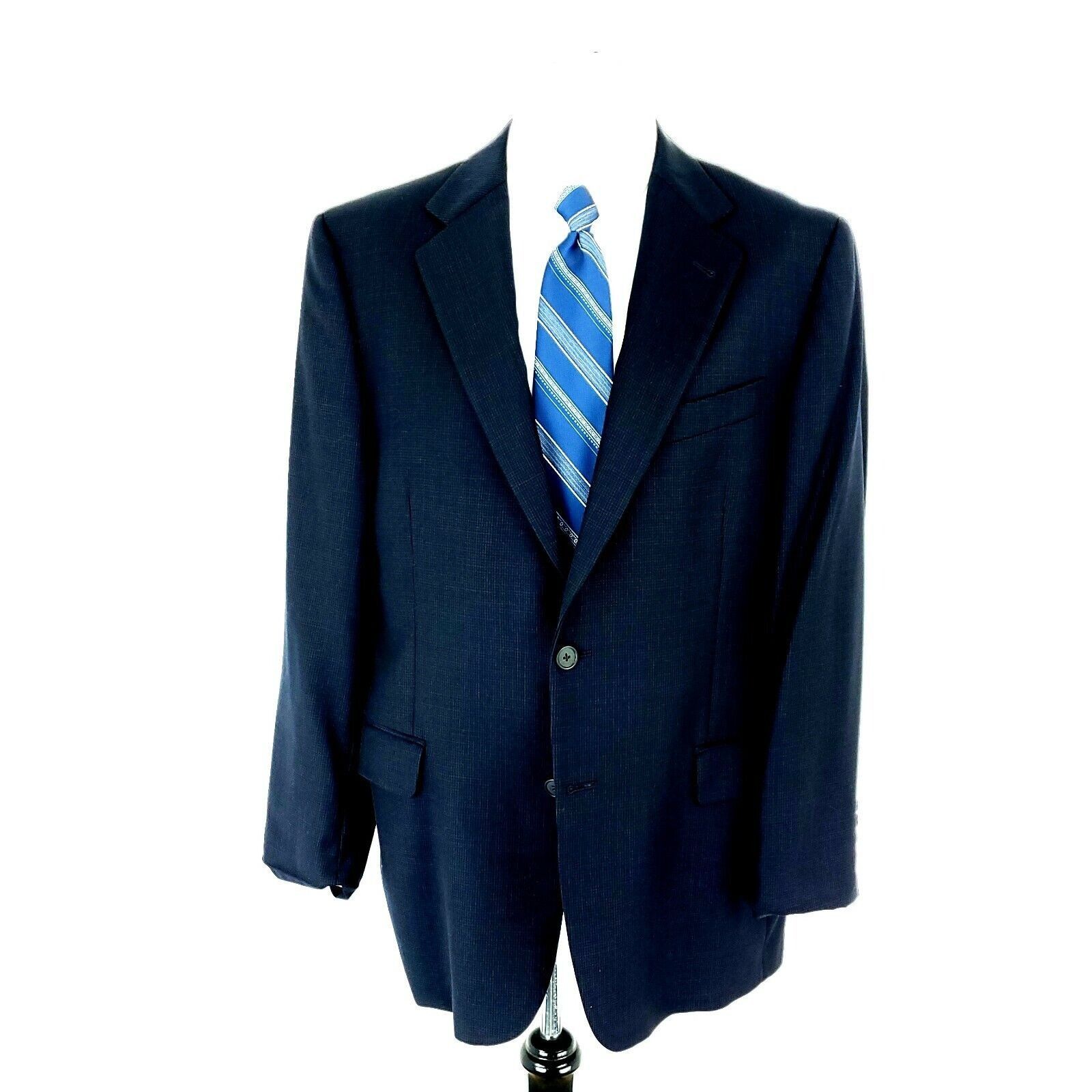 Joseph Abboud Joseph Abboud Nordstrom Super 120s Wool 2 Button Suit Jacket Size 40R - 3 Thumbnail