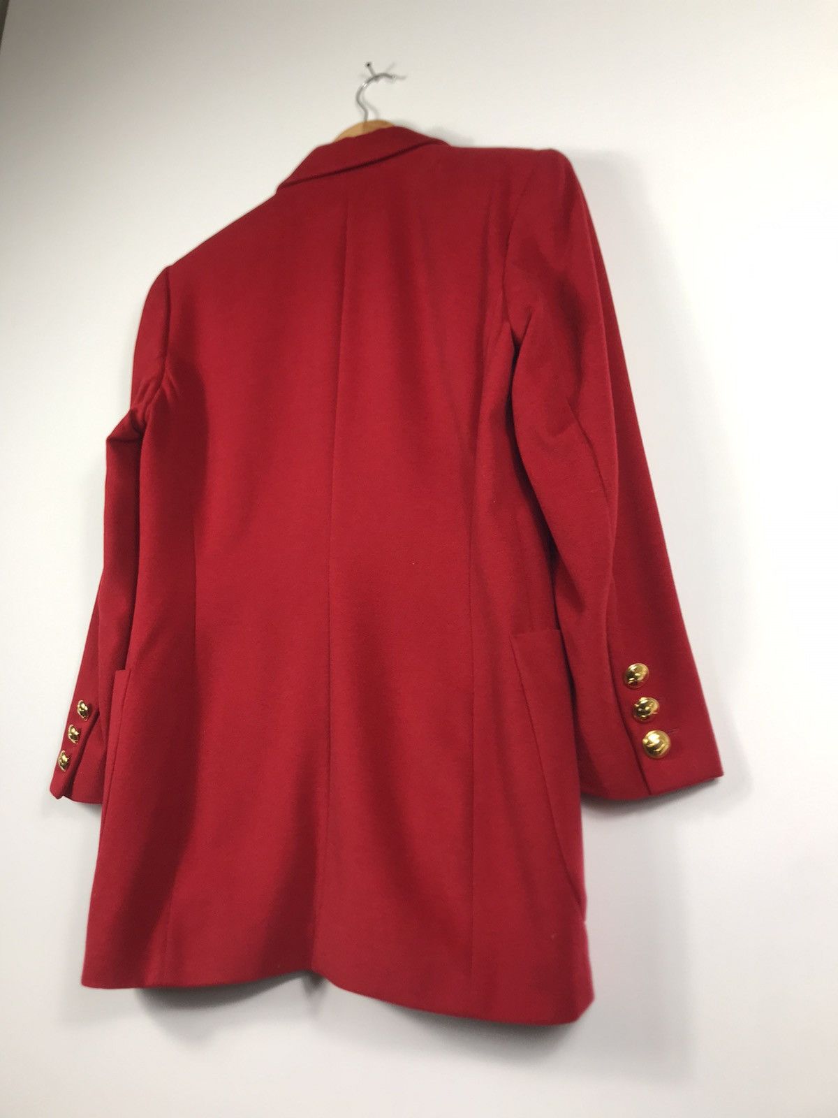 Escada ⚡️Luxury Escada Wool Single Breast Coat Size XS / US 0-2 / IT 36-38 - 15 Thumbnail