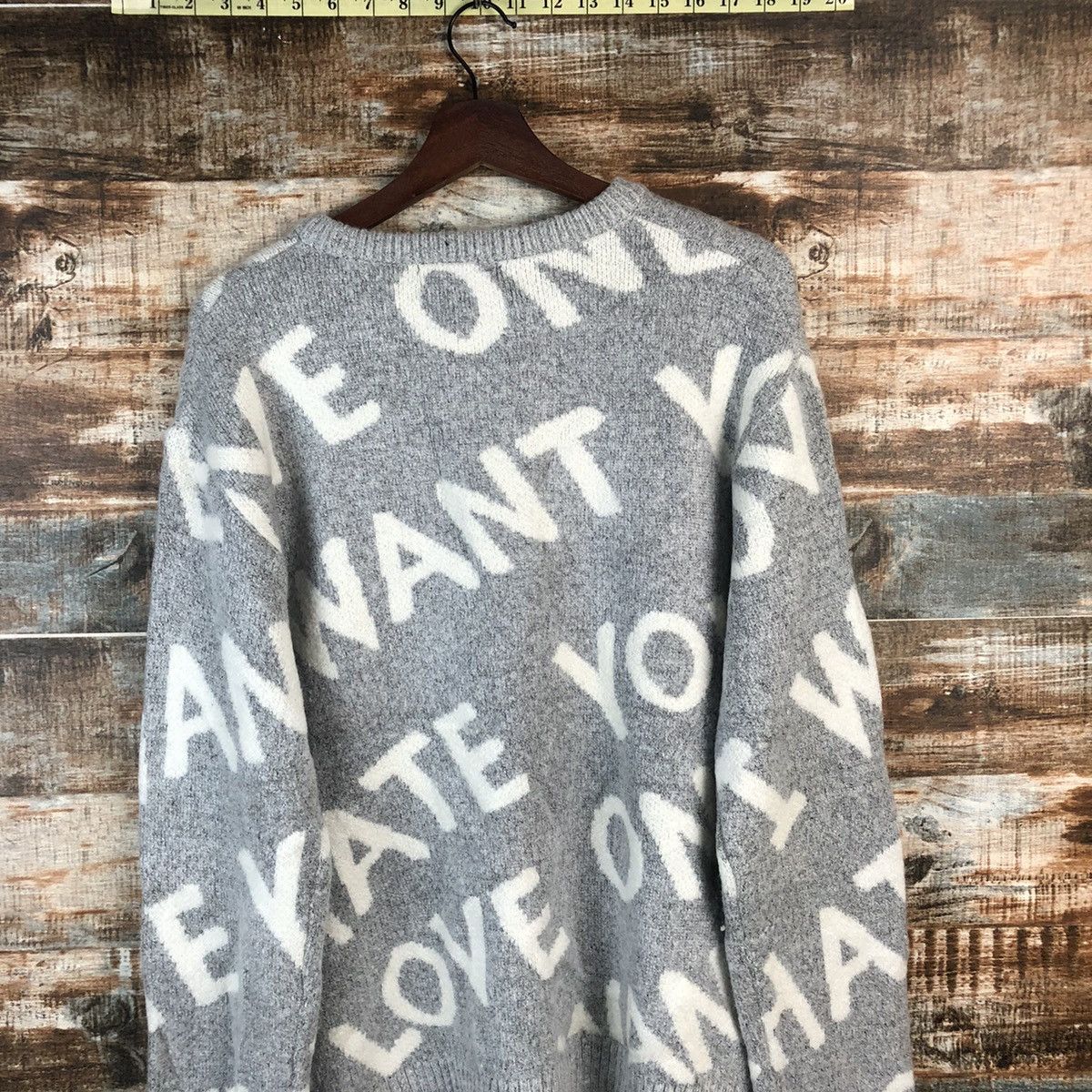 Homespun Knitwear × Japanese Brand DL Vampire Weekend Gray Sweaters #C749 Size US M / EU 48-50 / 2 - 13 Thumbnail