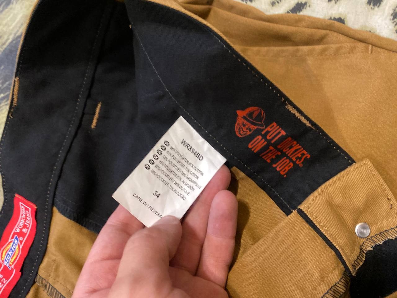 Dickies Vintage logo Dickies denim shorts Y2K streetwear Size US 34 / EU 50 - 4 Thumbnail
