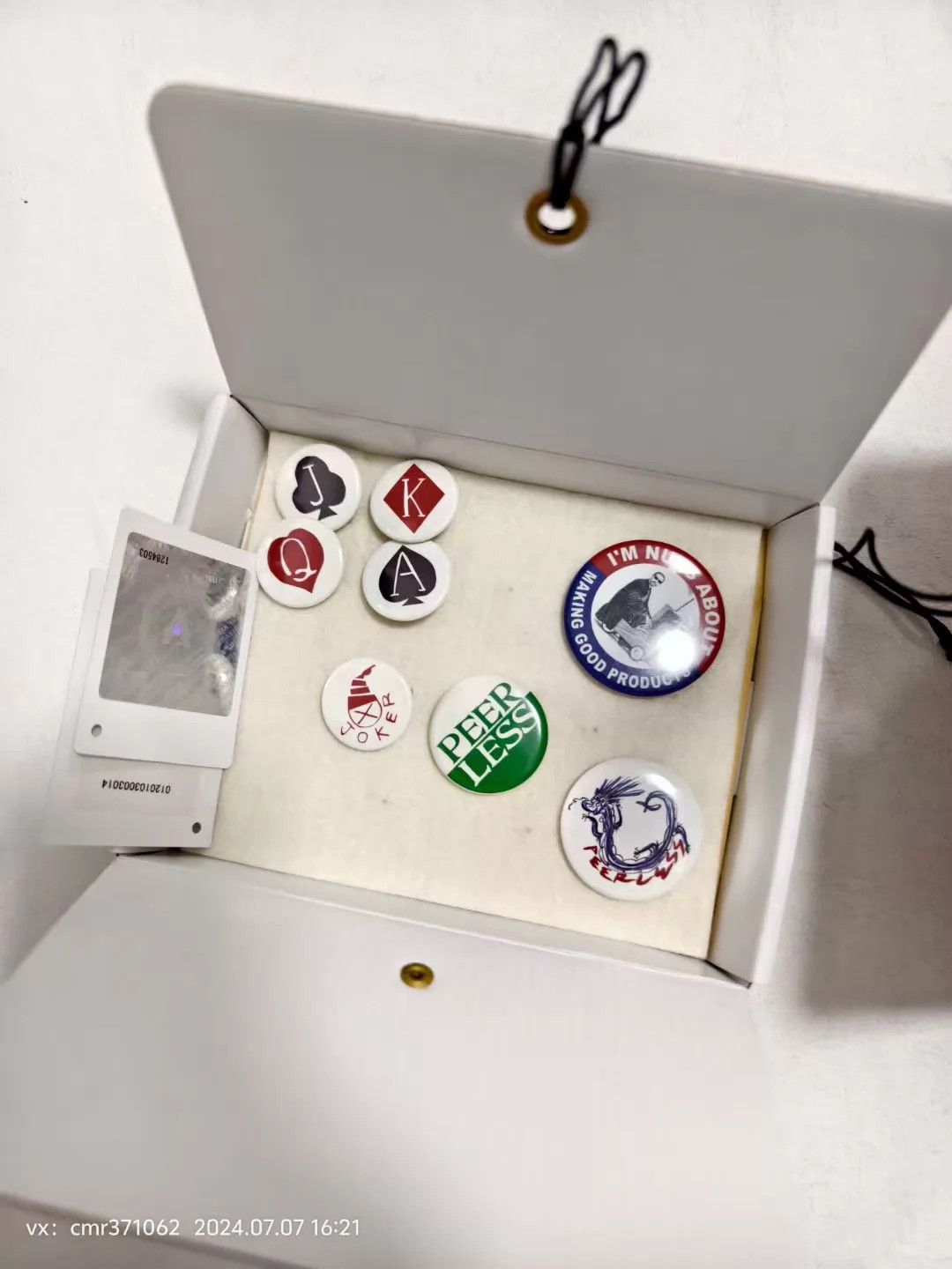 Visvim Visvim 19SS Cornet F.I.L. 2-Pocket SS Ivory 3 (Used, Oxidation, Badges) Size US L / EU 52-54 / 3 - 9 Thumbnail