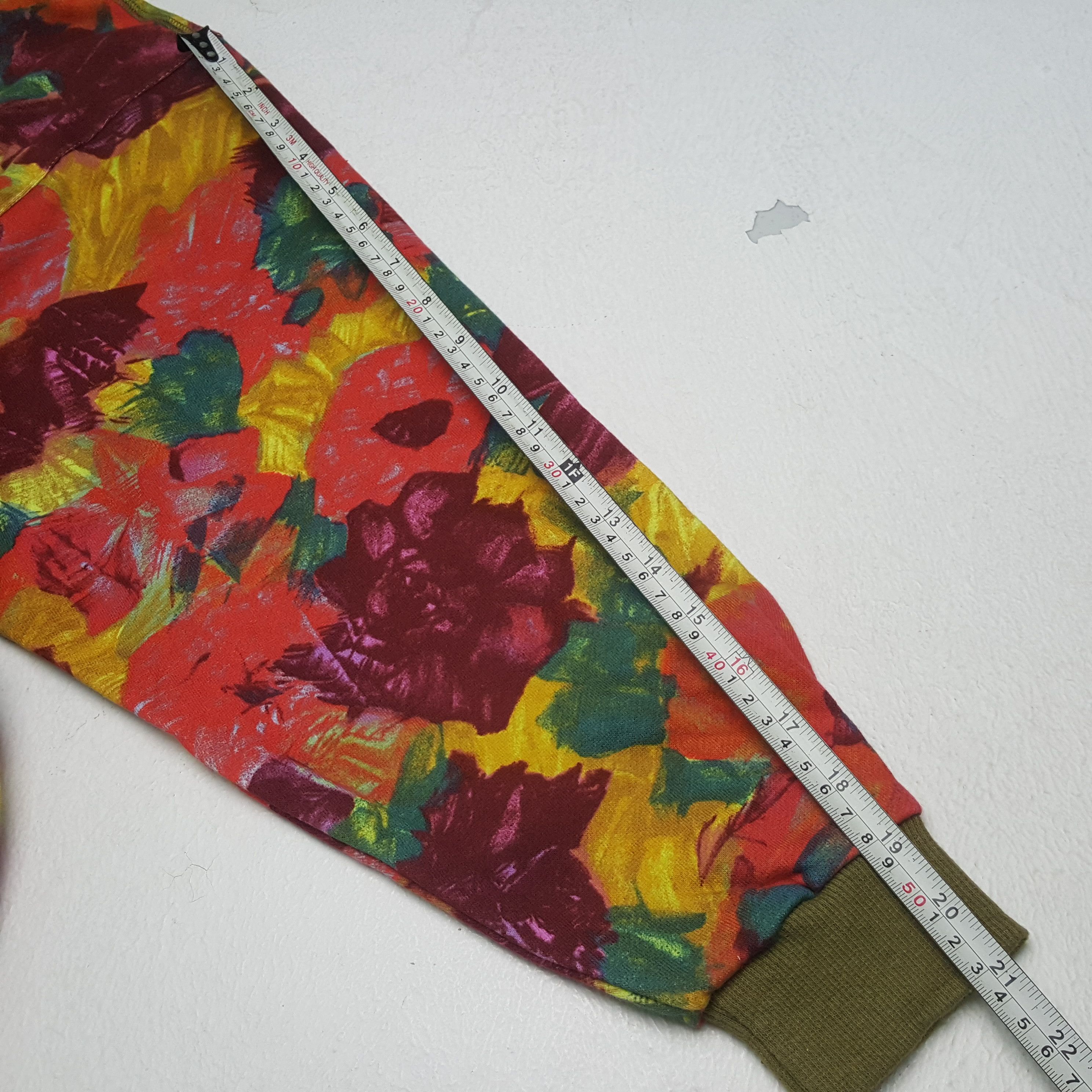 Designer × Vintage Vintage Flowers Art Fashion Designer Style Sweatshirt Size US M / EU 48-50 / 2 - 8 Thumbnail