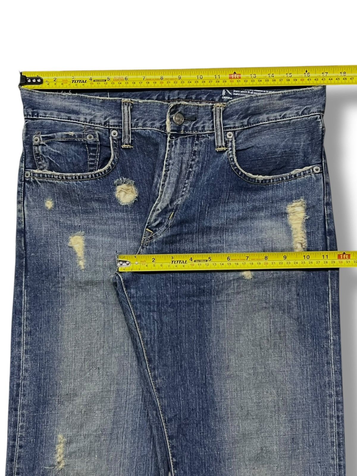 Edwin Vintage Edwin 503R Japan - Faded Wash, Distressed Denim Size US 34 / EU 50 - 17 Thumbnail