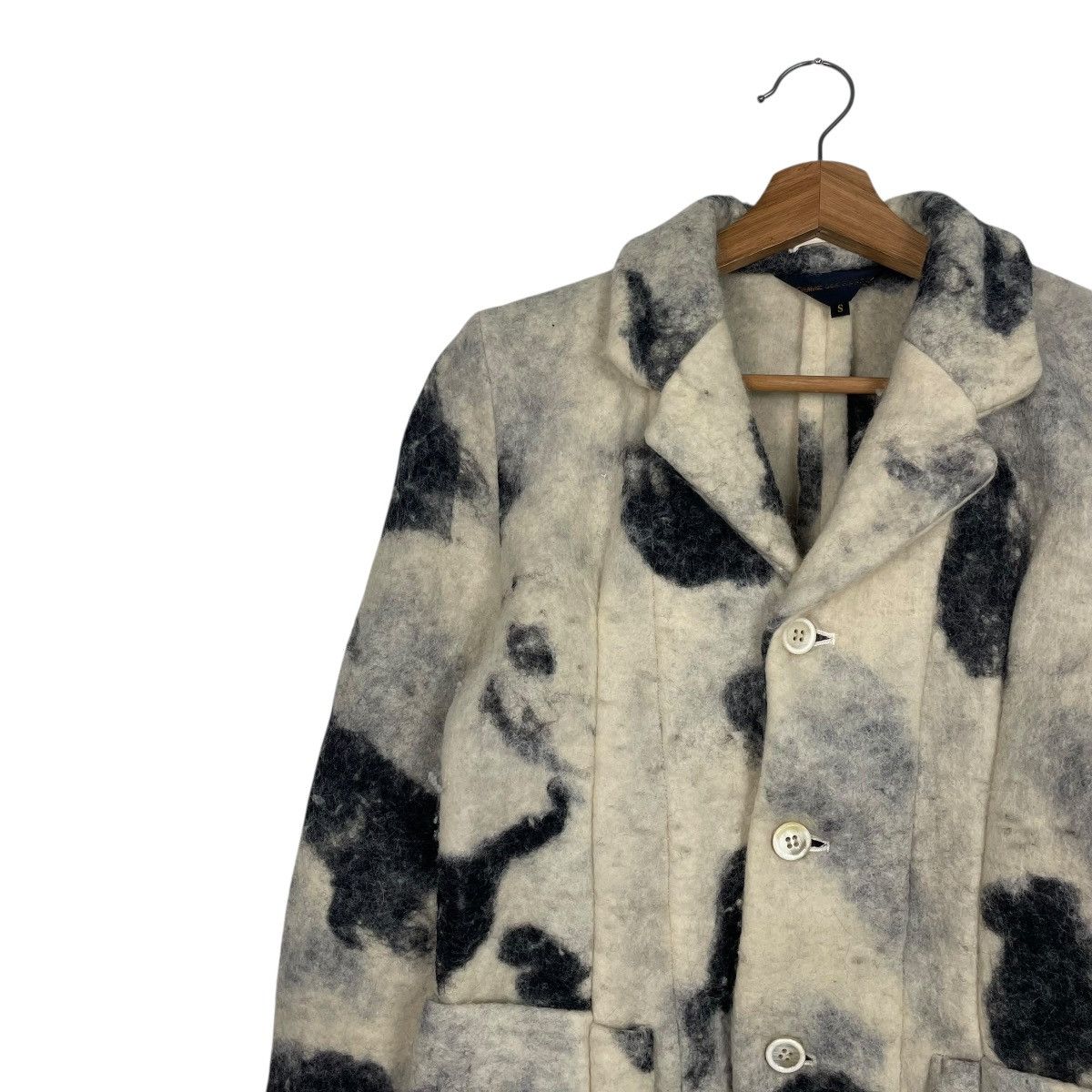 Comme des Garcons Comme Des Garcons AD1995 Runway Wool Jacket Size S / US 4 / IT 40 - 7 Thumbnail