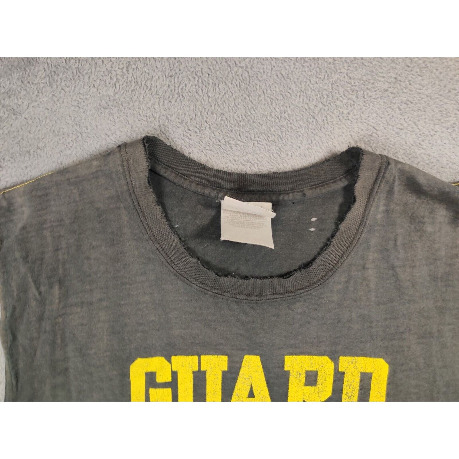 Nike VINTAGE Nike Shirt Adult Mens XL Faded Black Guard This Size US XL / EU 56 / 4 - 9 Thumbnail