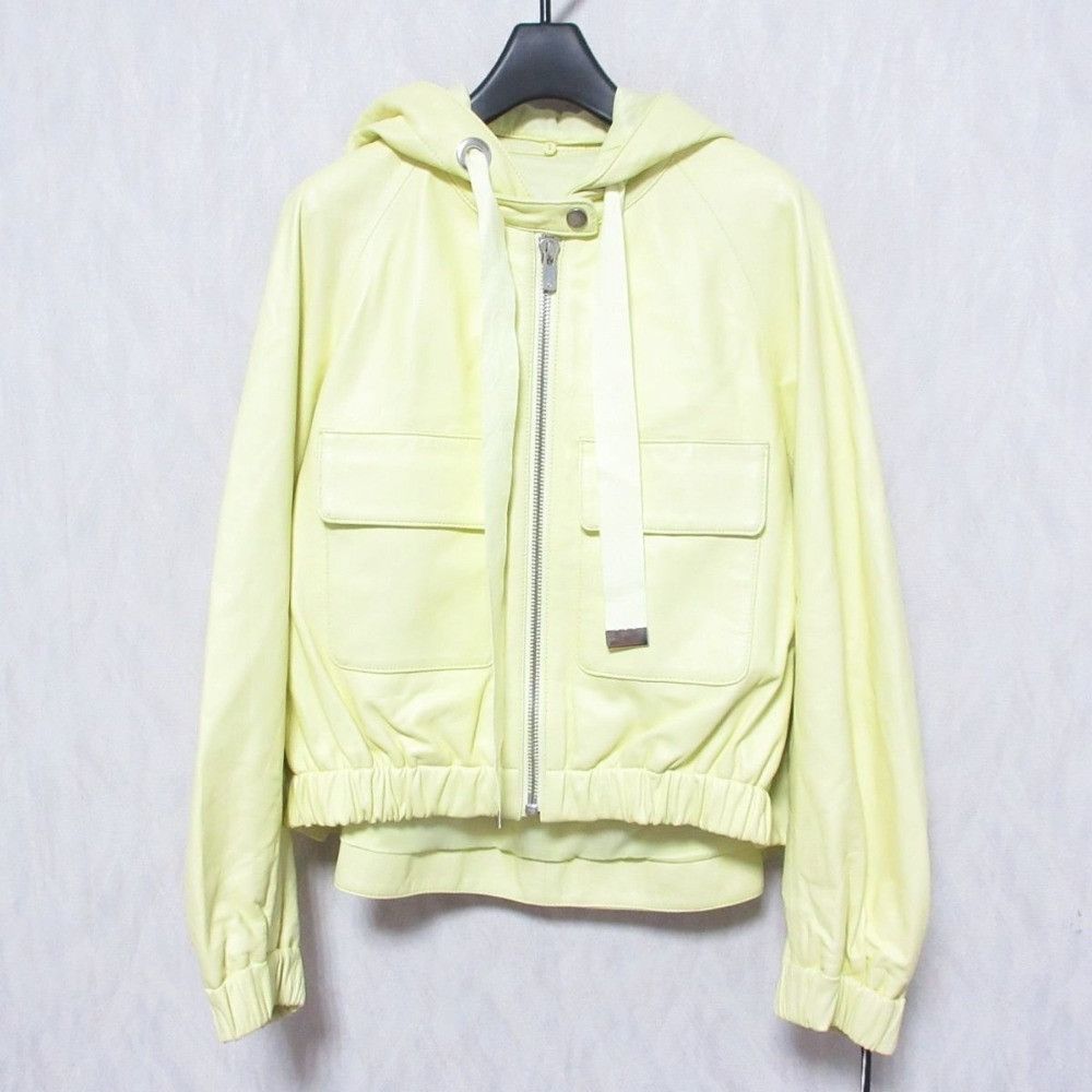 Other Other GRACE Class Lamb Leather Short Jacket Leather Outerwear 0223104078 DUTY FREE for USA Size ONE SIZE - 1 Thumbnail