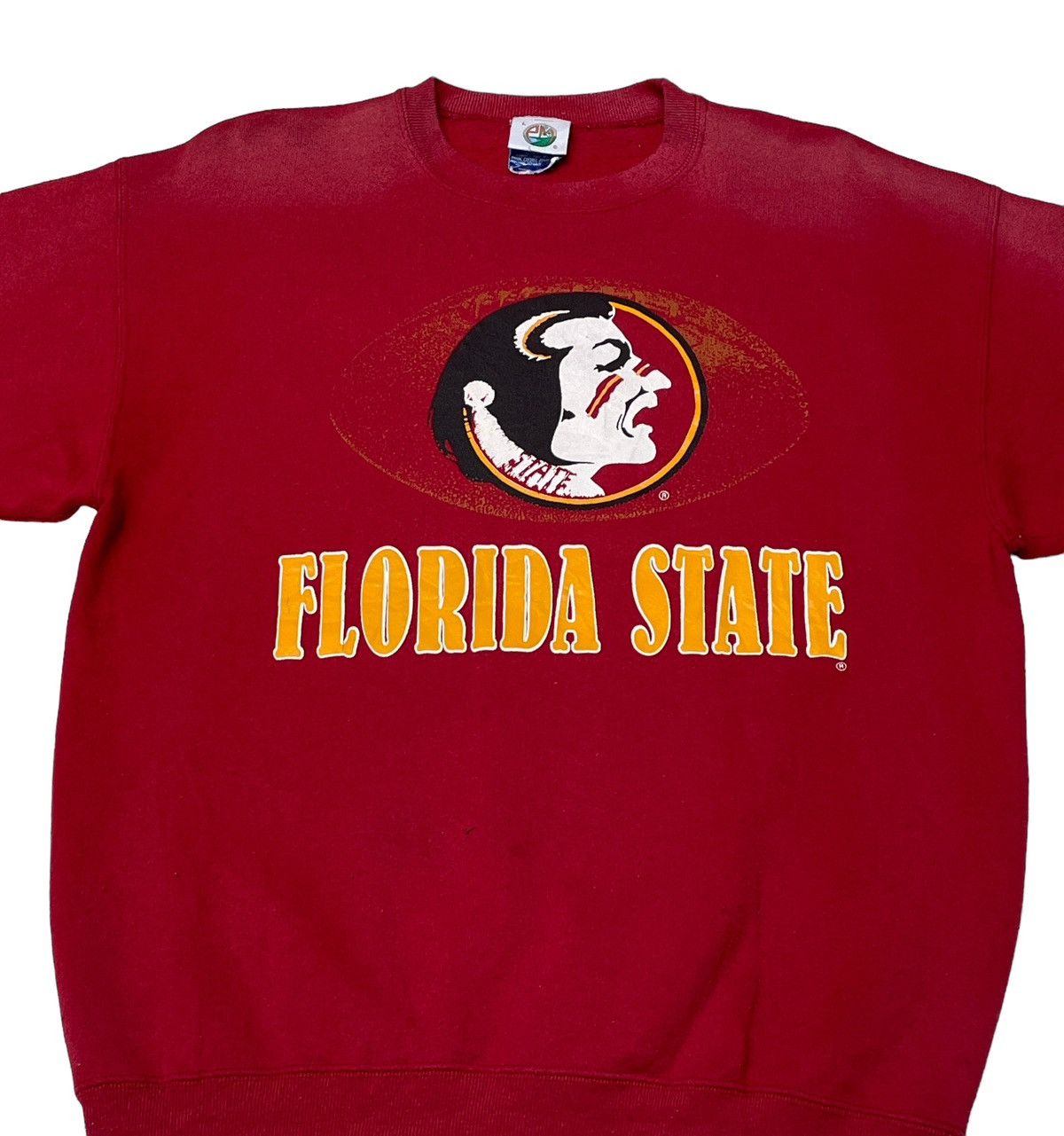 NFL × Vintage Vintage Florida State Seminoles Football Sweatshirt 1990s Size US M / EU 48-50 / 2 - 3 Thumbnail