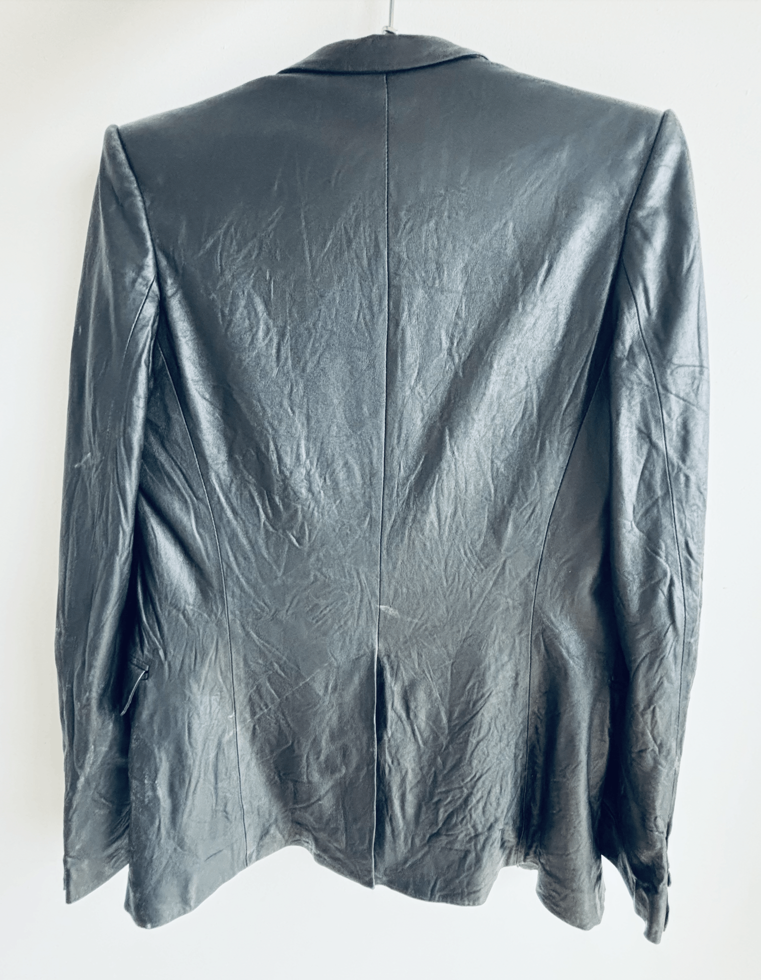 Balmain DUMB RARE DECARNIN BALMAIN FW10 LEATHER BLAZER Size US M / EU 48-50 / 2 - 2 Thumbnail