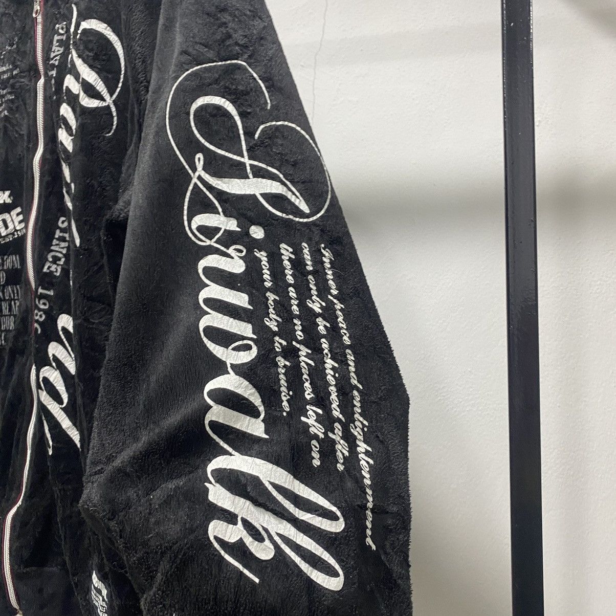 Japanese Brand Sick☠️ Airwalk Poem Wording Zipper Hoodie Punk Grunge LGB Size US L / EU 52-54 / 3 - 5 Thumbnail