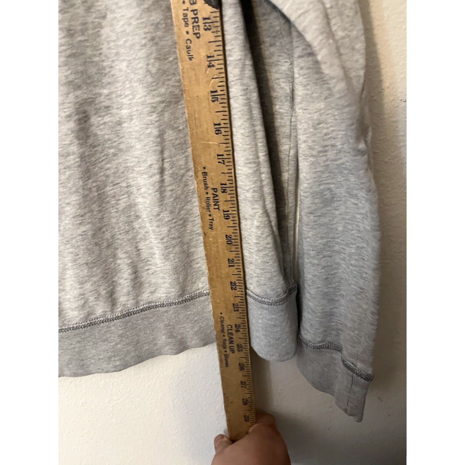 Vintage Aero Hoodie Men’s M Gray Pullover Hooded Sweatshirt Aeropostale Long Sleeve Cotton Blend Fleece Logo 90s Classic Dad Preppy Style Shirt Size US M / EU 48-50 / 2 - 4 Thumbnail