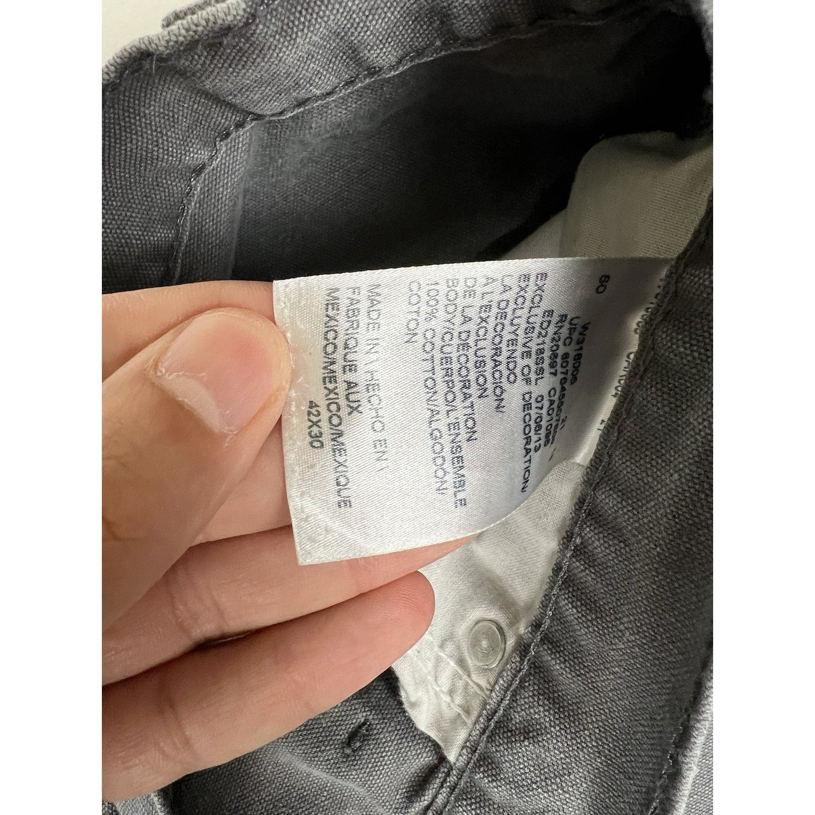 Dickies Dickies Men's Relaxed Fit Heavyweight Duck Carpenter Pants S Size US 42 / EU 58 - 6 Thumbnail