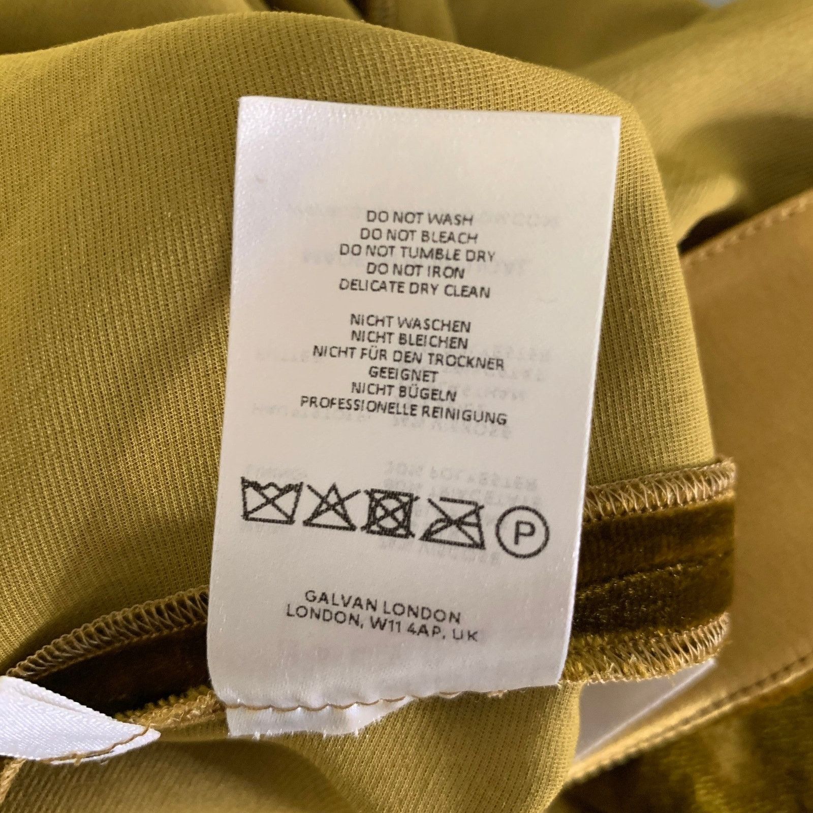 Other GALVAN LONDON Size 8 Gold Viscose Blend Palazzo Pants Size US 30 / EU 46 - 6 Thumbnail