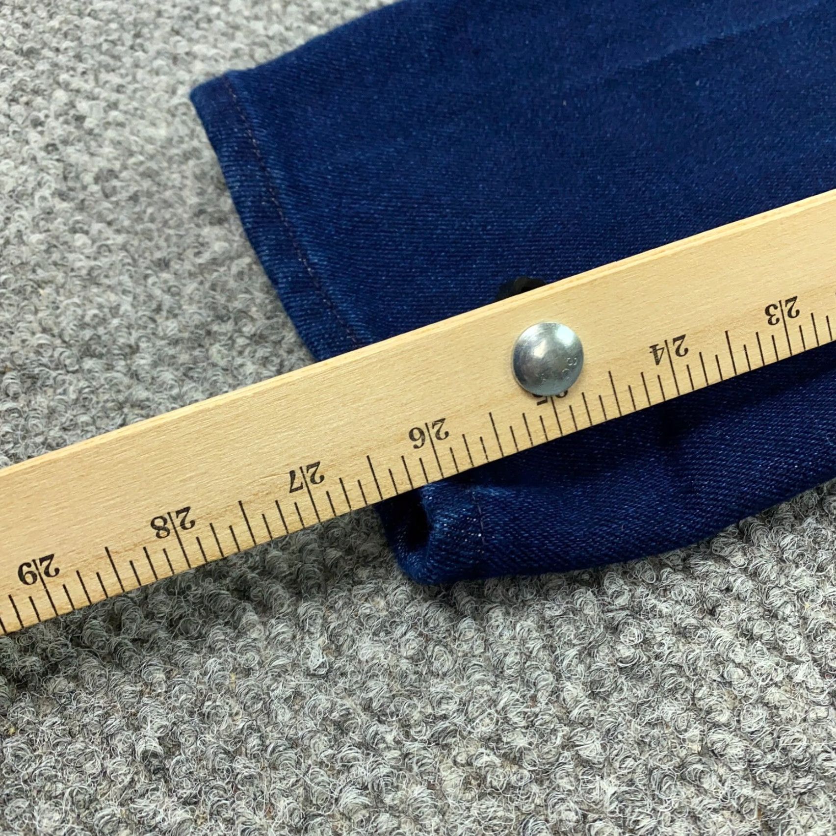 Vintage VINTAGE Gitano Jeans Womens 34 (31" Waist) Short Blue Tapered High-Rise Mom Denim Cotton Polyester Stretch Zip Size 31" - 6 Thumbnail