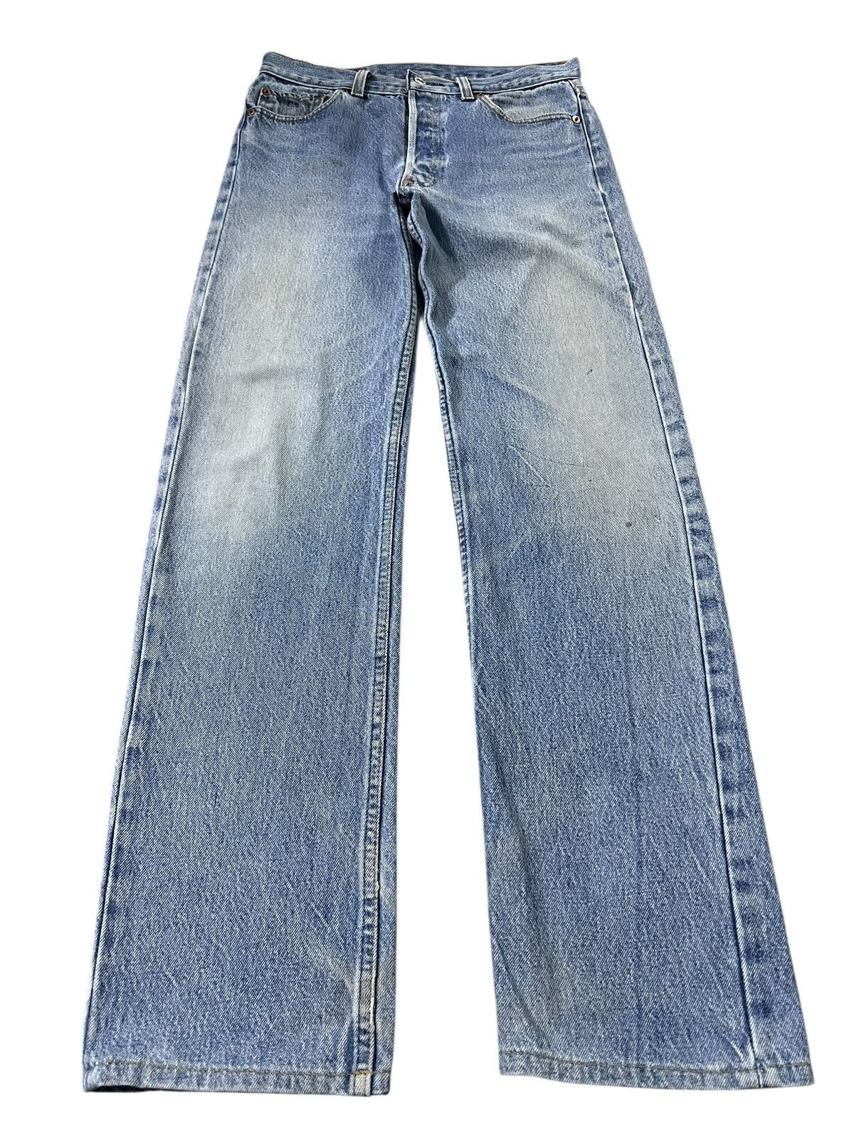 Levi's 80’s Vintage Levi’s 501 Mud Wash Jean Size US 29 - 1 Thumbnail