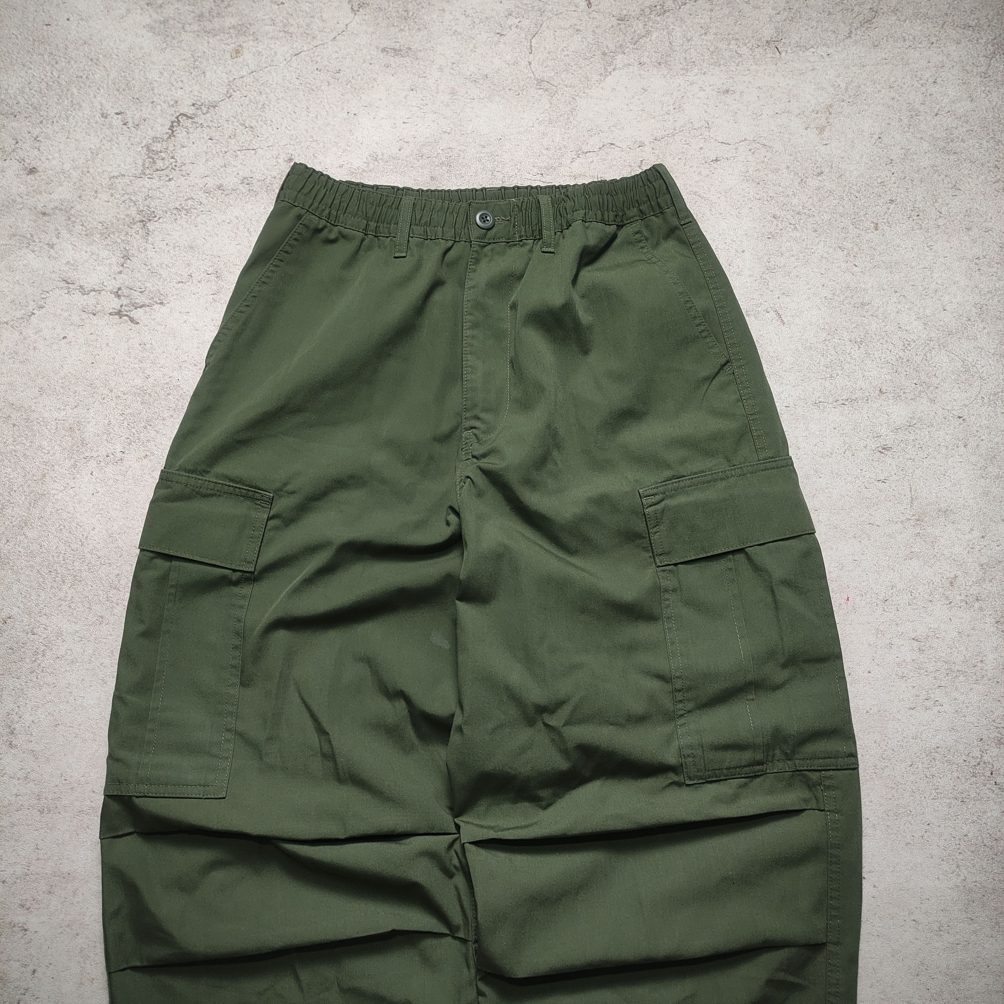 GU × Japanese Brand Gu Super Wide Cargo Ballon Pants Style Yohji Yamamoto Size US 29 - 5 Thumbnail