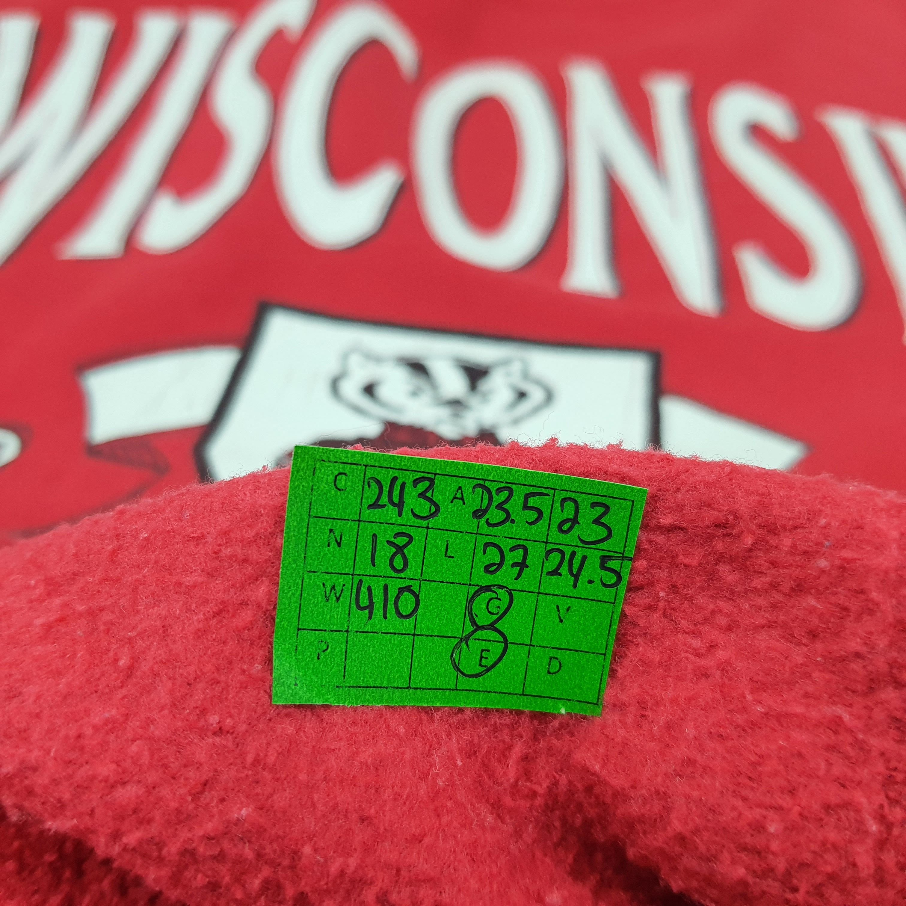 Other Vintage Wisconsin Badgers NFL Team Sweatshirt C243N18 Size US L / EU 52-54 / 3 - 6 Thumbnail