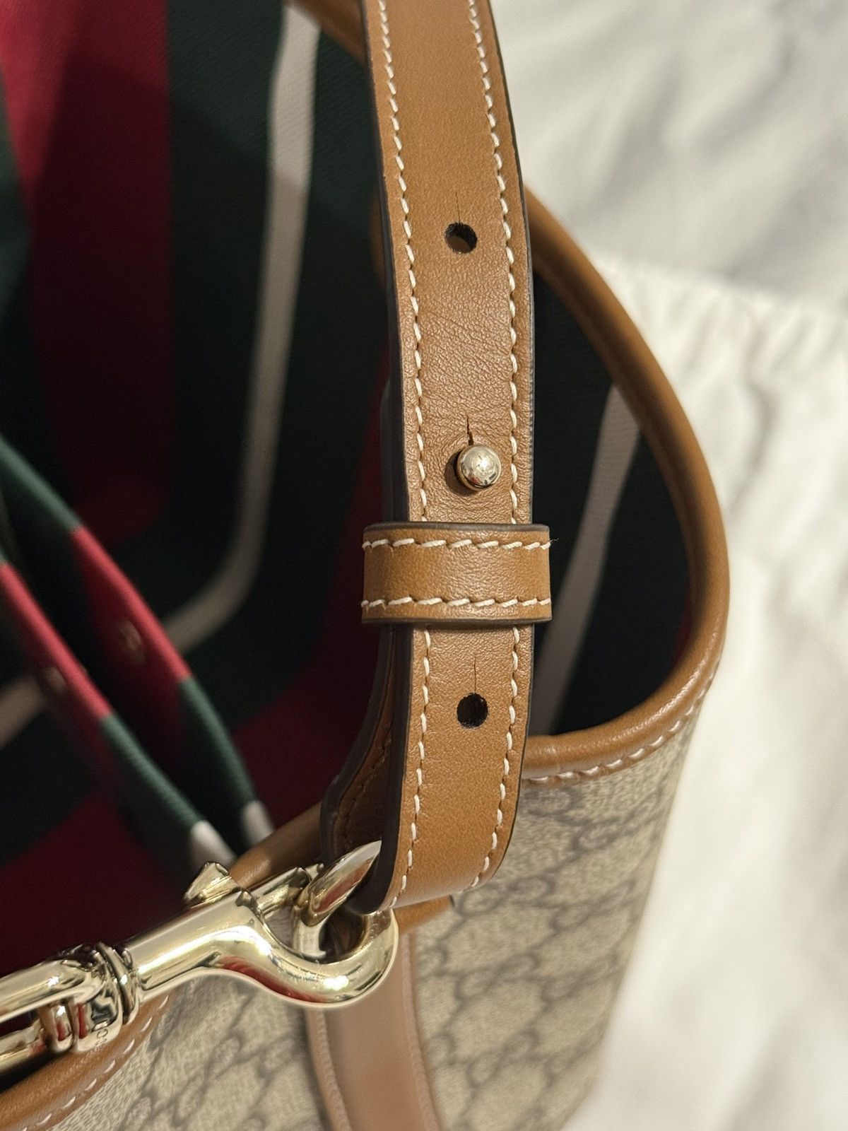 Gucci GG Emblem small bucket bag Size ONE SIZE - 7 Thumbnail