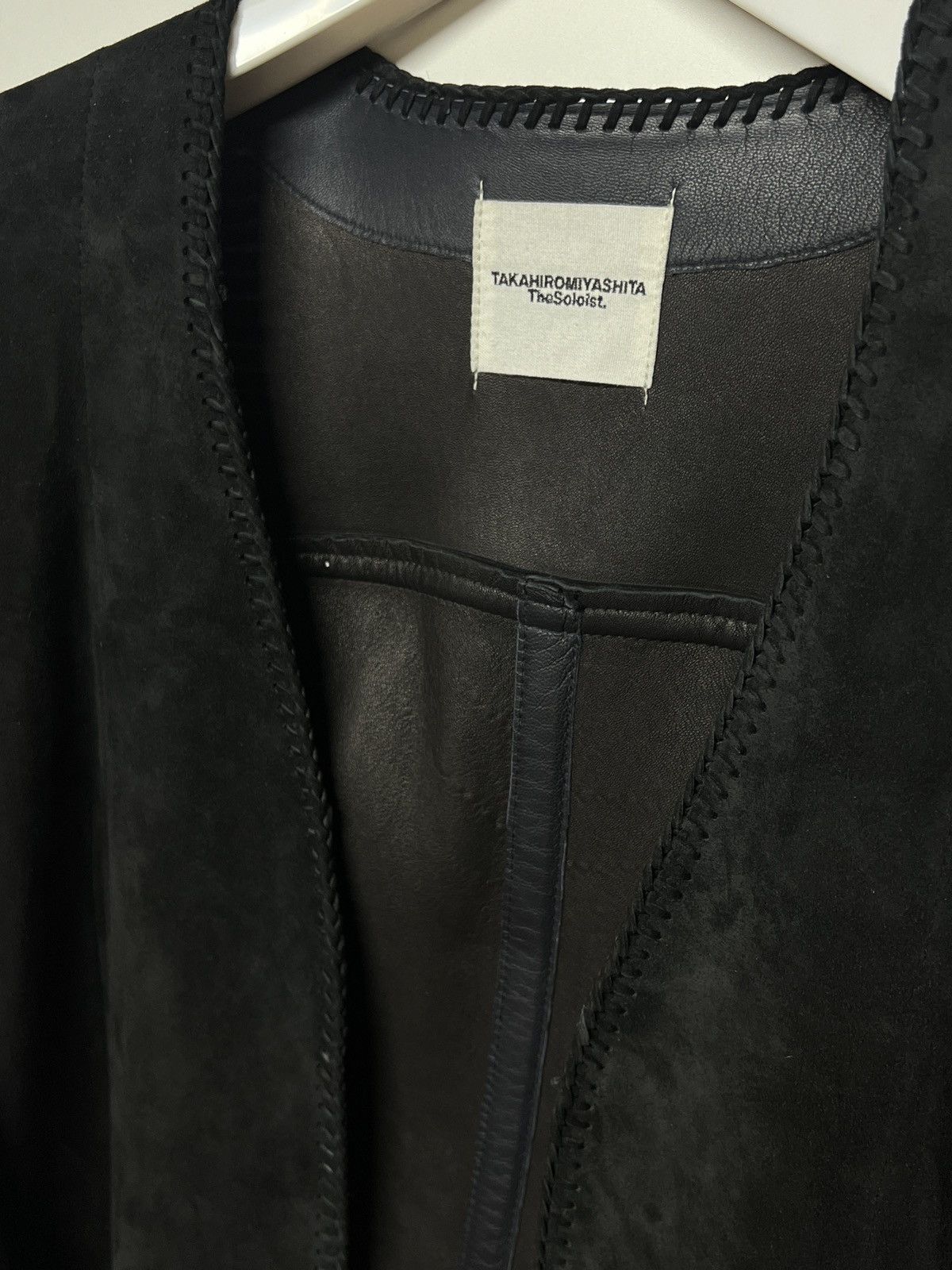 Takahiromiyashita The Soloist. Lamb Suede tassel coat Size US M / EU 48-50 / 2 - 8 Thumbnail
