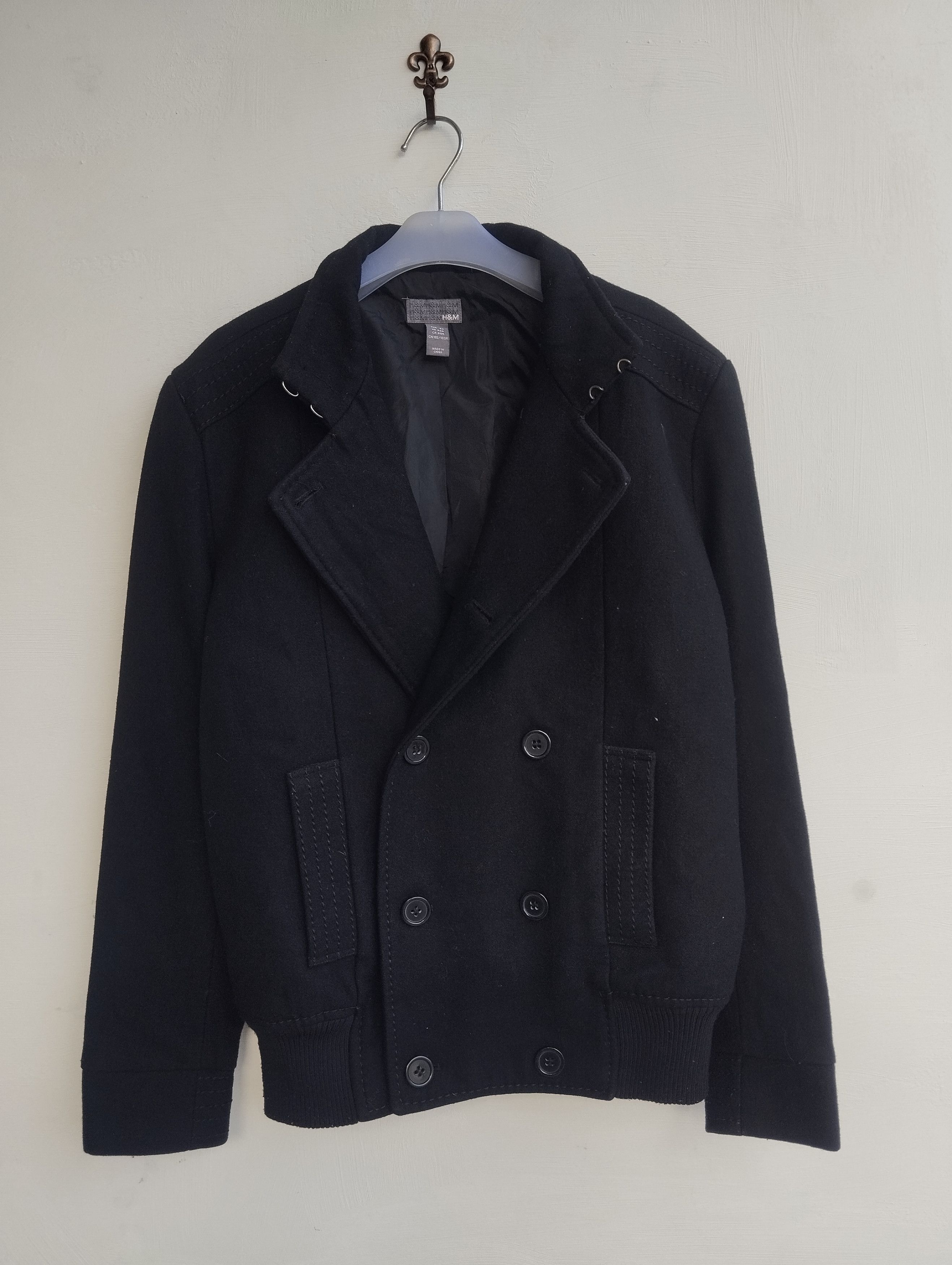 Comme des Garcons × H&M Wool Jacket H&M Size US L / EU 52-54 / 3 - 2 Thumbnail