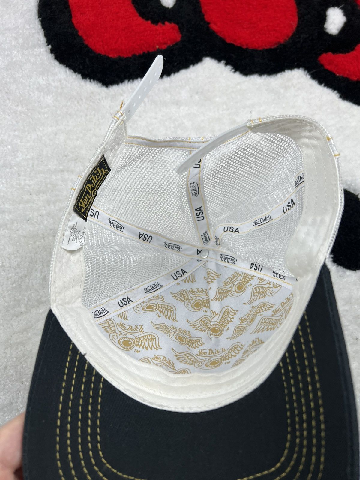 Von Dutch Vintage Von Dutch Gold Big Logo Y2K Skate Cap Hat Size ONE SIZE - 5 Thumbnail