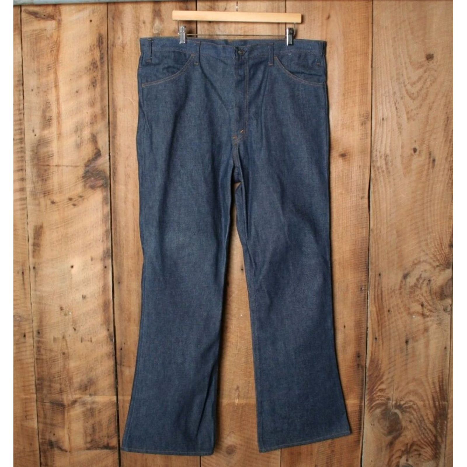JCPenney VINTAGE JCPENNEY Denim Bootcut Jeans Sz 40x32 Blue Jeans Men's Regular Size US 41 - 2 Thumbnail