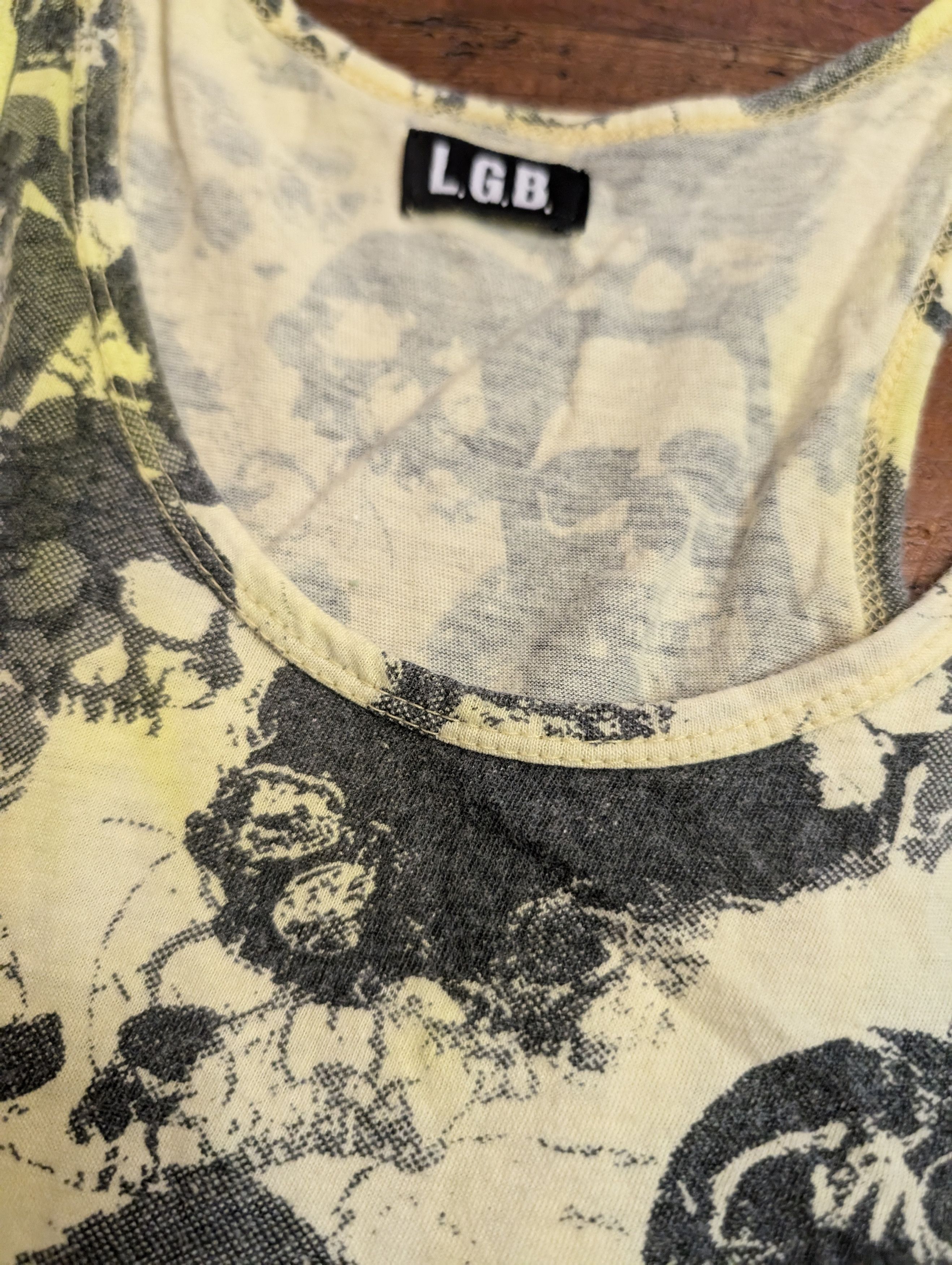 Le Grande Bleu (L.G.B.) L.G.B Skulls Tank Size US S / EU 44-46 / 1 - 4 Thumbnail