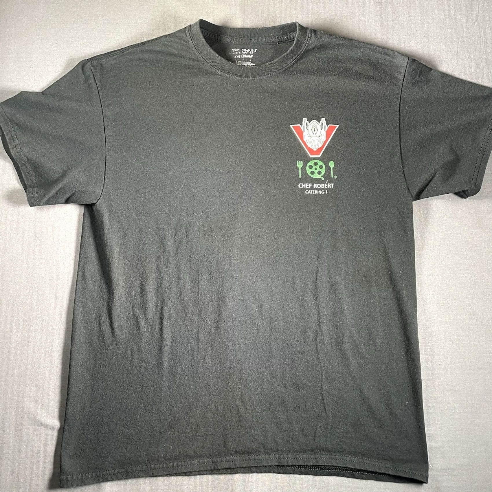 Hanes VINTAGE Transformers Crew Shirt Men’s L Hanes Beefy-T Black Short Sleeve Crew Neck Logo Movie 2010s Mens Size US L / EU 52-54 / 3 - 4 Thumbnail