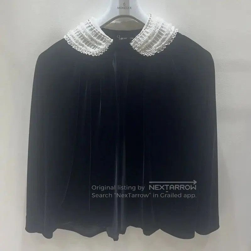 Miu Miu Miu Miu Black Cotton Women's Coat . Size L / US 10 / IT 46 - 1 Thumbnail