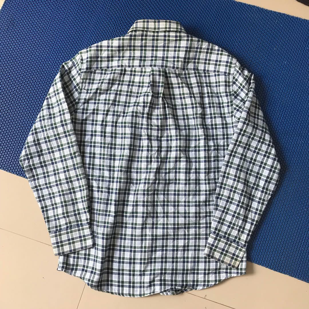 Kangol Kangol of london Plaid Tartan Shirt Green Mint colorway Size US M / EU 48-50 / 2 - 8 Thumbnail