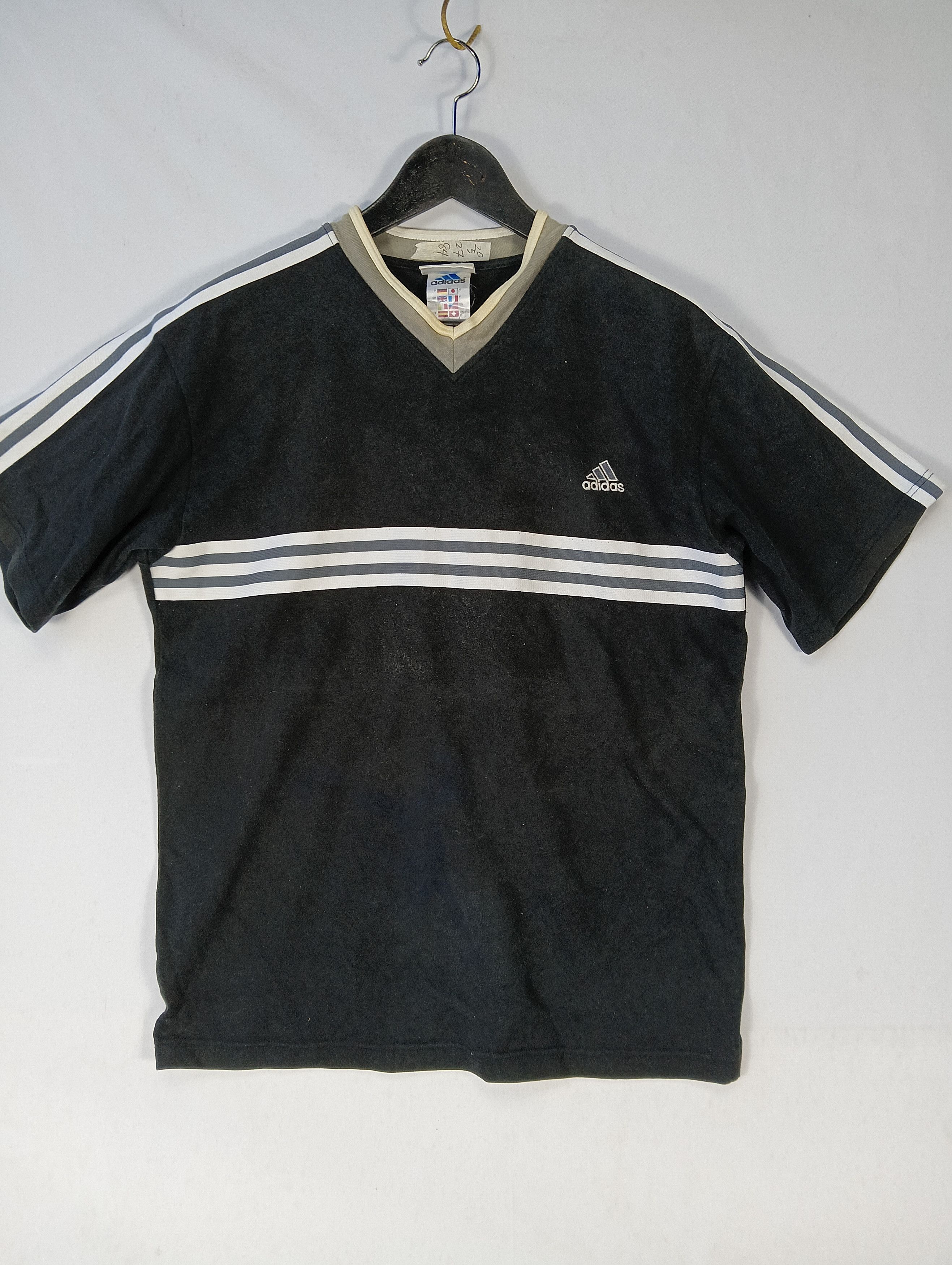 Adidas × Vintage vinatge adidas v net stripe Size US M / EU 48-50 / 2 - 1 Thumbnail