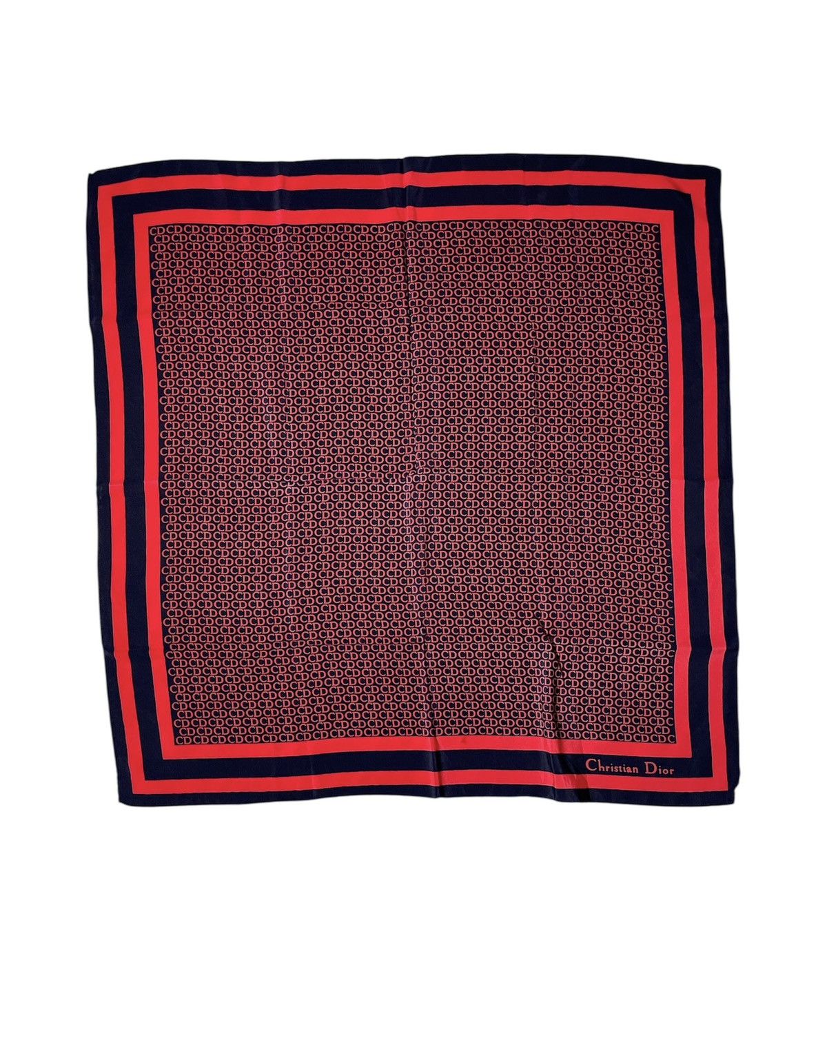 Christian Dior Monsieur Vintage Christian Dior Silk Scarf Size ONE SIZE - 1 Thumbnail