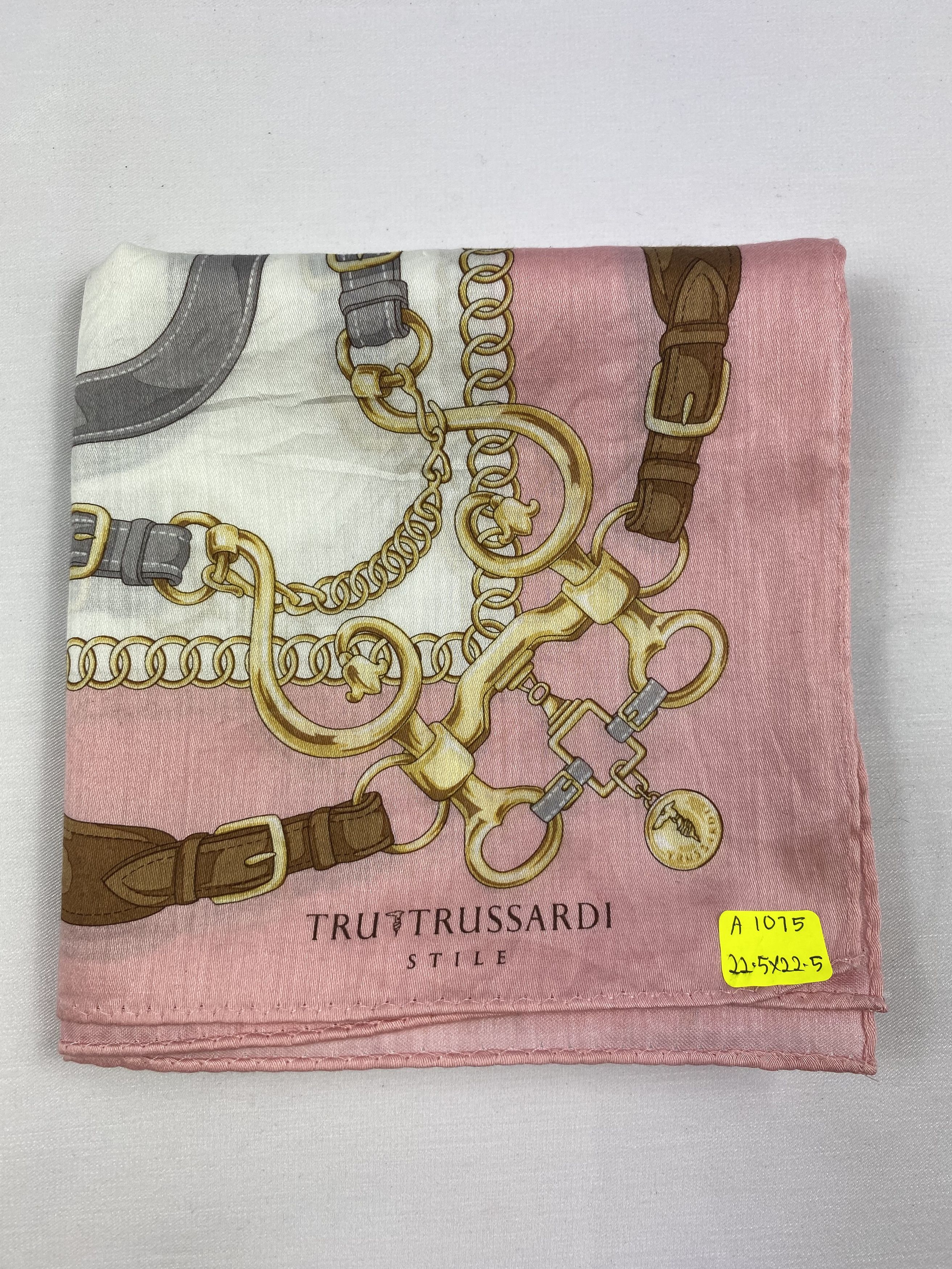 Trussardi × Vintage Trussardi Bandana / Handkerchief / Neckerchief Size ONE SIZE - 6 Thumbnail